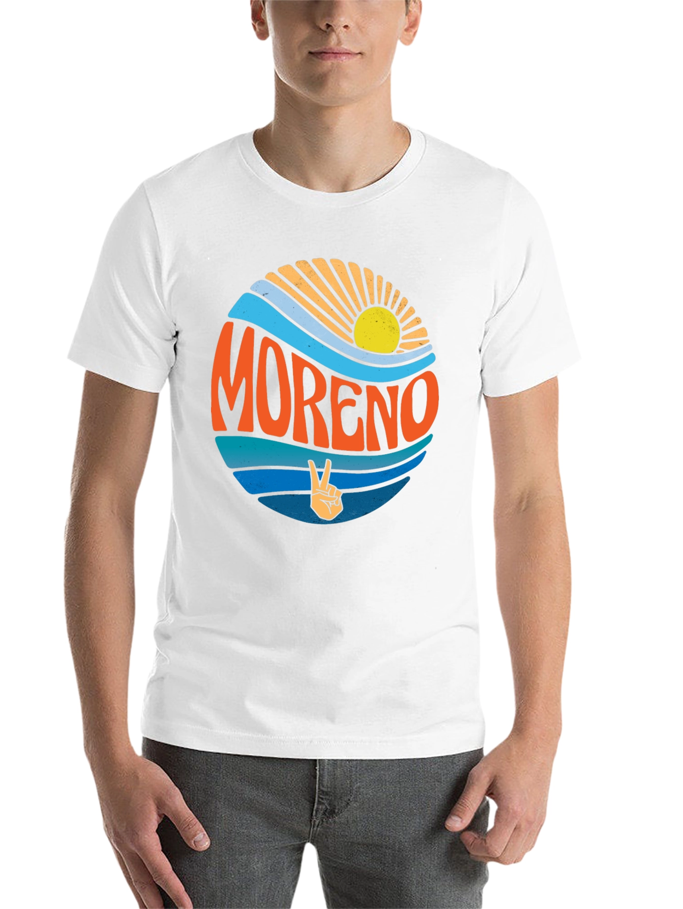 Black Moreno Retro Graphic T-Shirt - Stylish Summer Wear view 14