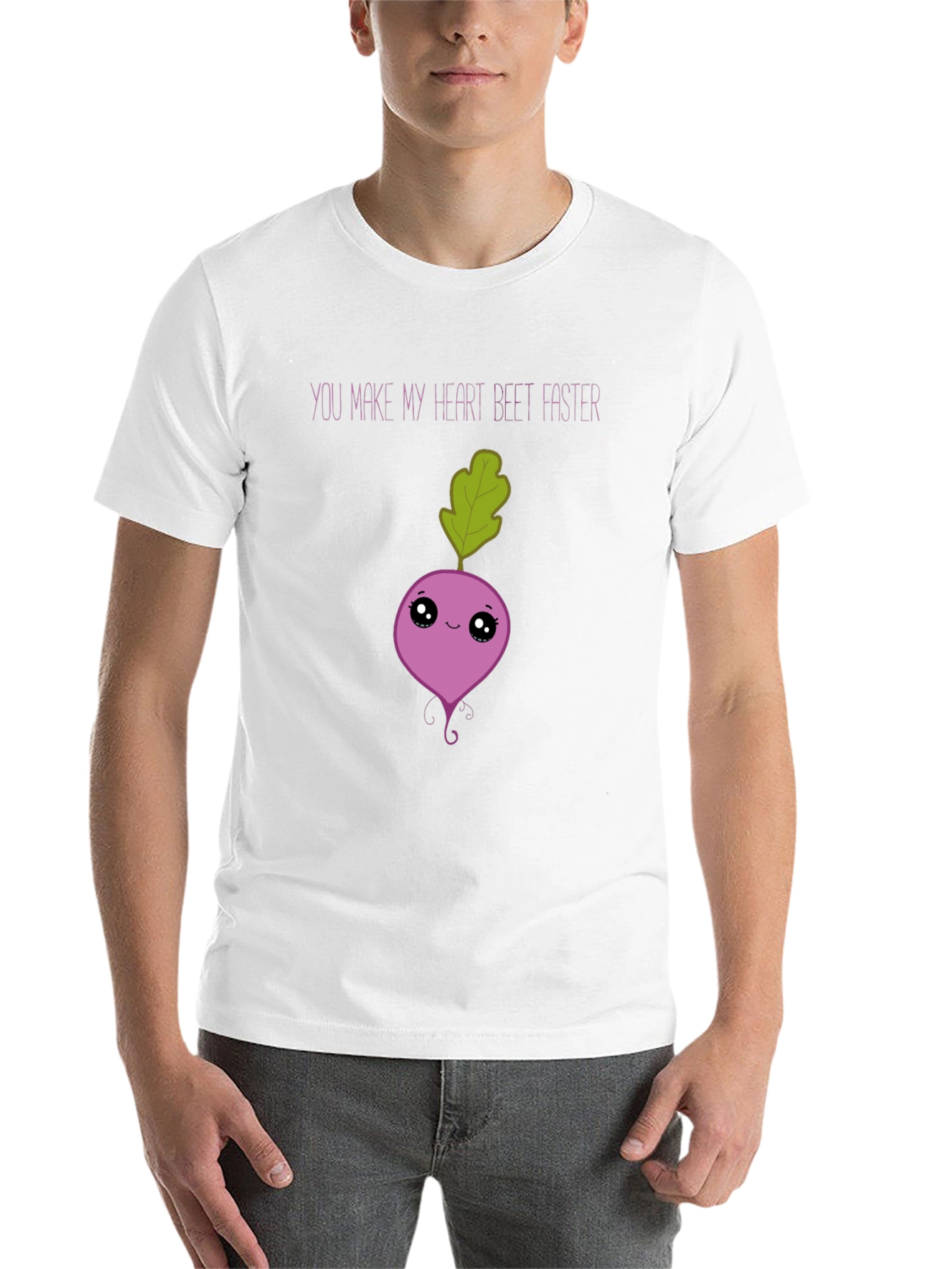 Black Beet Faster T-Shirt: Funny Heart Pun Tee view 14