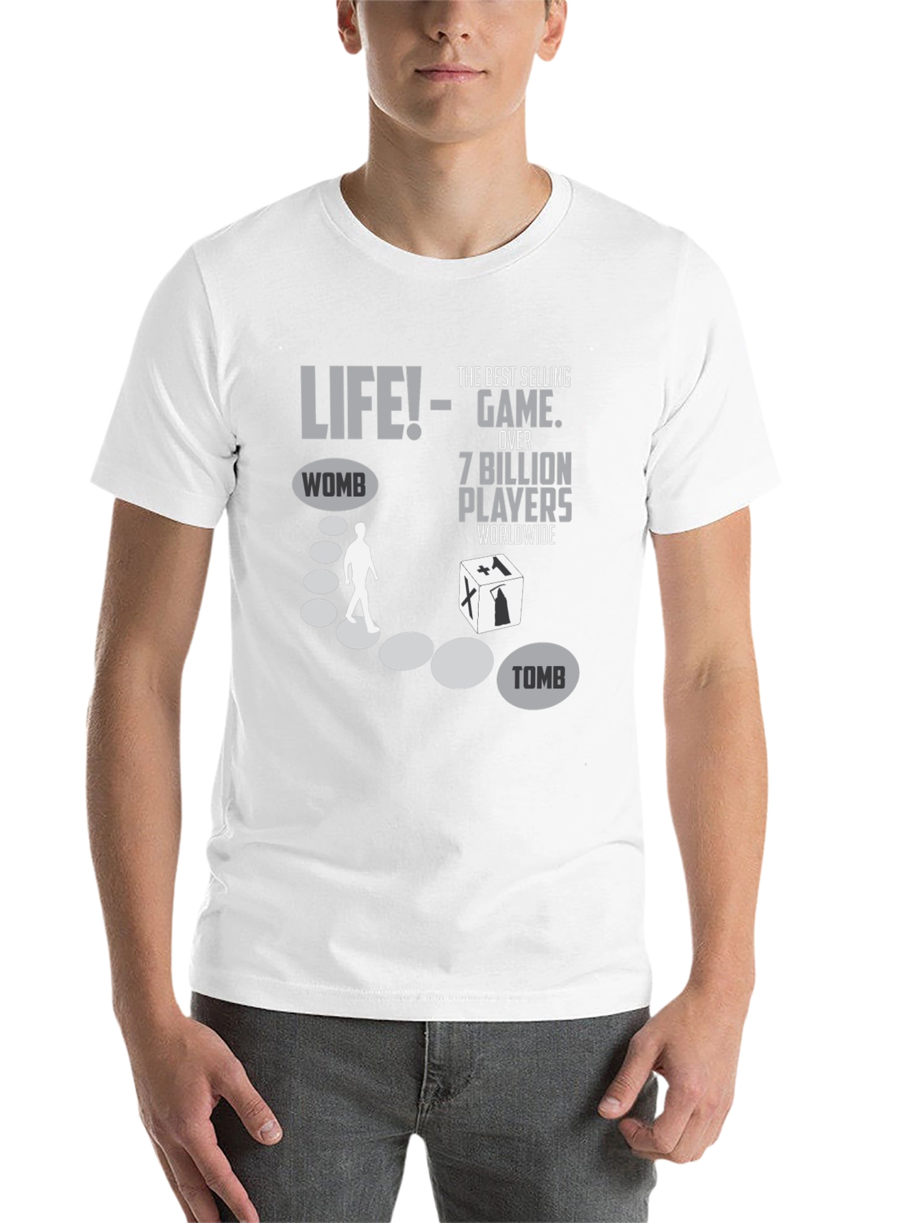 Black Life is a Game T-Shirt - Womb to Tomb view 14
