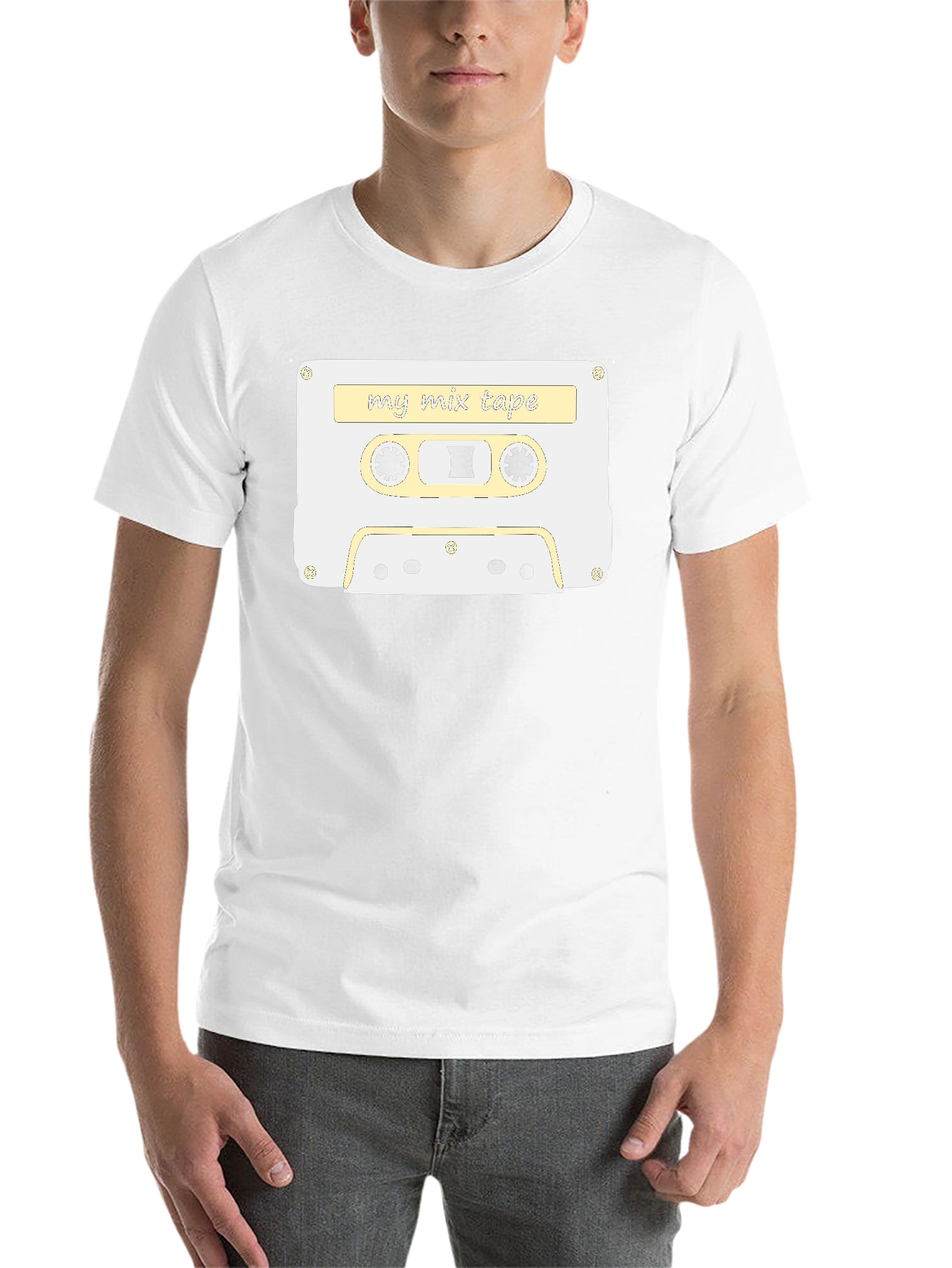 My Mix Tape Graphic Tee - Retro Cassette T-Shirt - 14