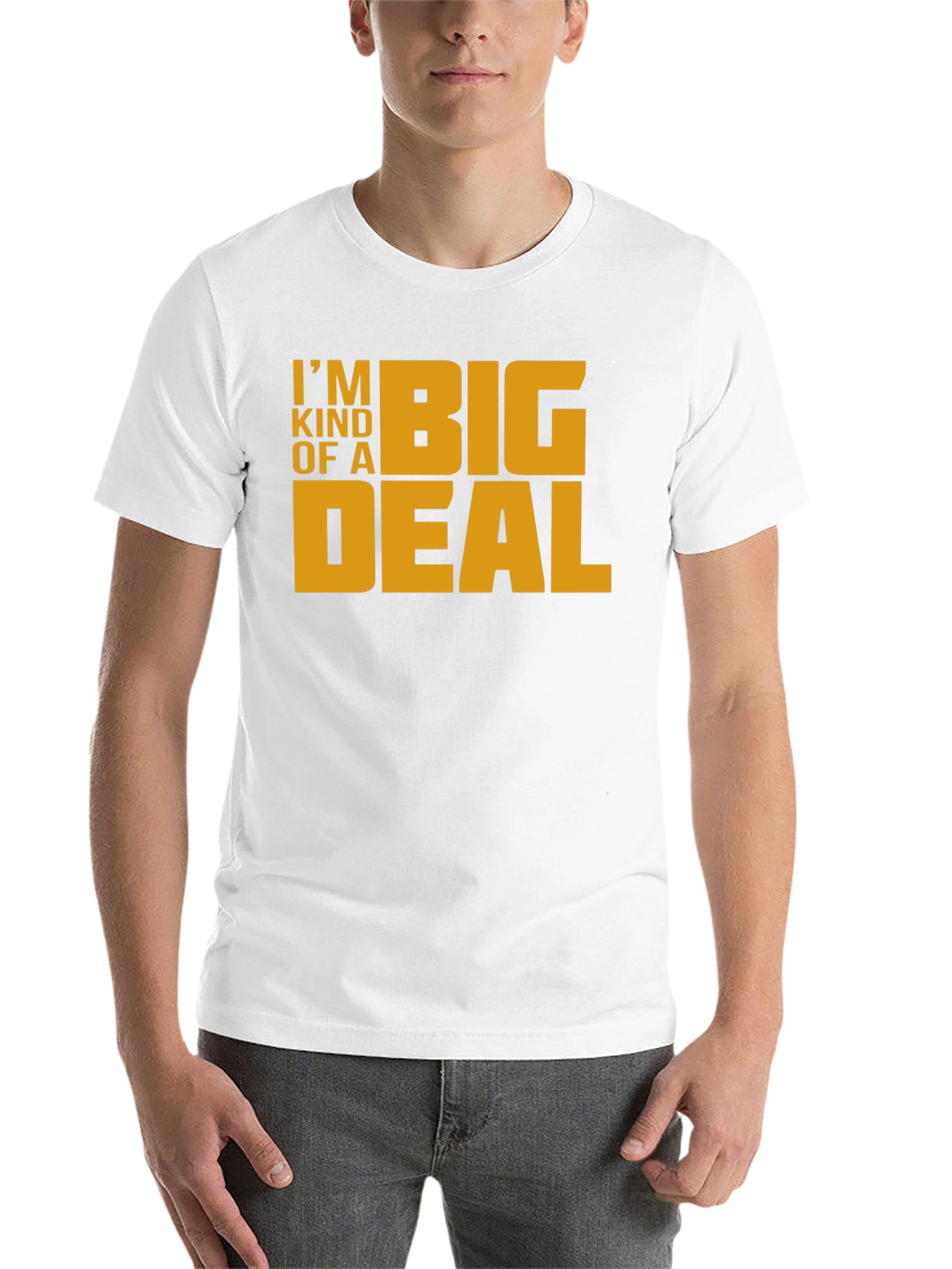 Black I'm Kind of A Big Deal T-Shirt - Black view 14