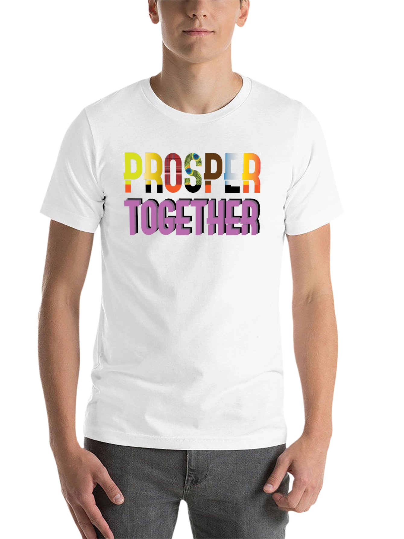 Black Prosper Together Graphic Tee view 14