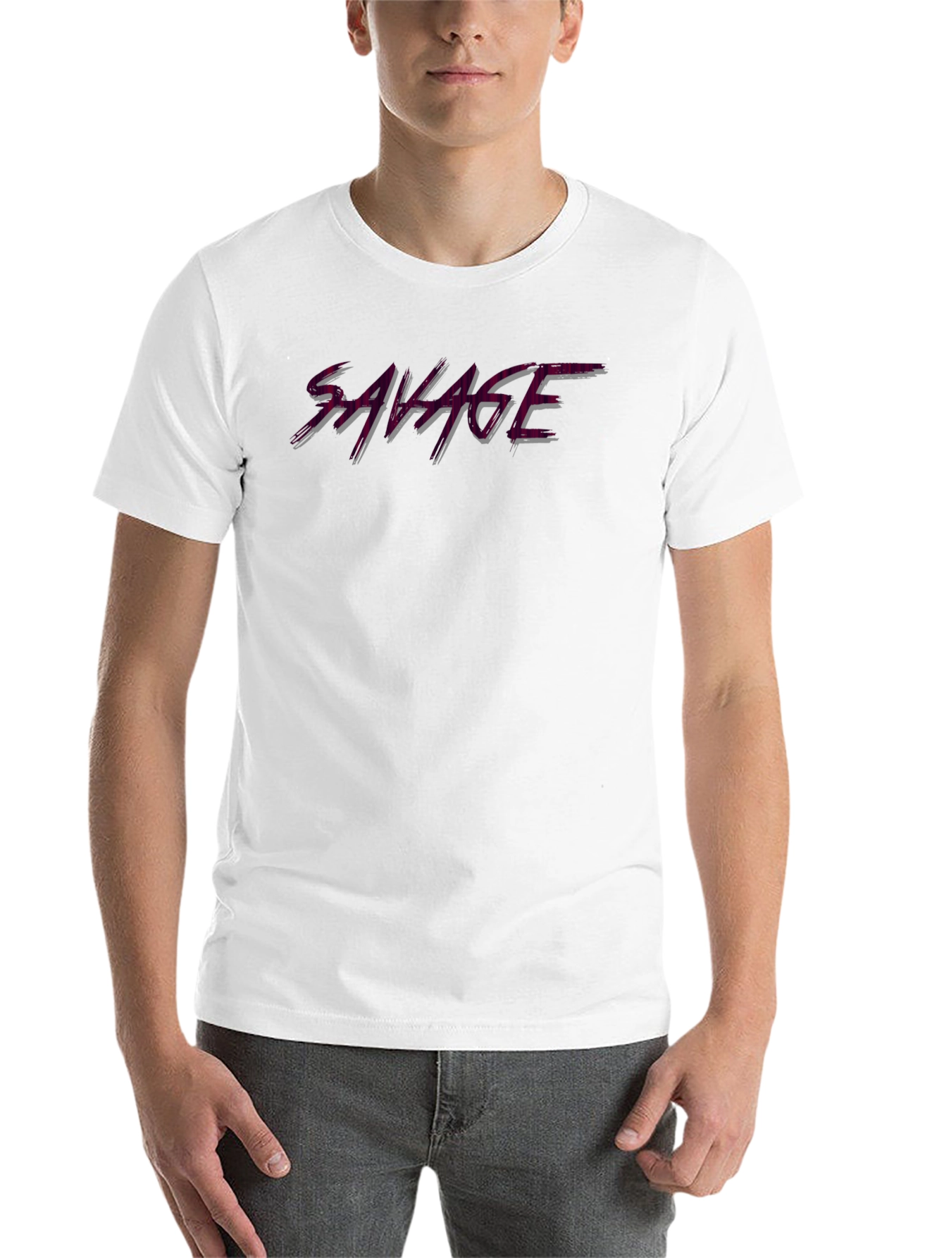 Black Savage Black T-Shirt - Stylish Graphic Tee view 14
