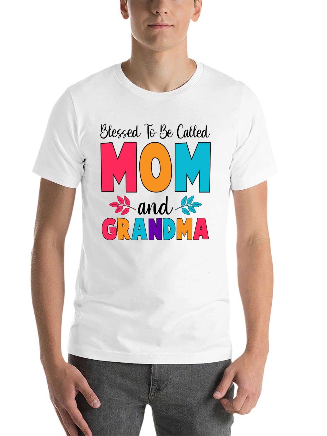 Blessed Mom and Grandma T-Shirt - 14