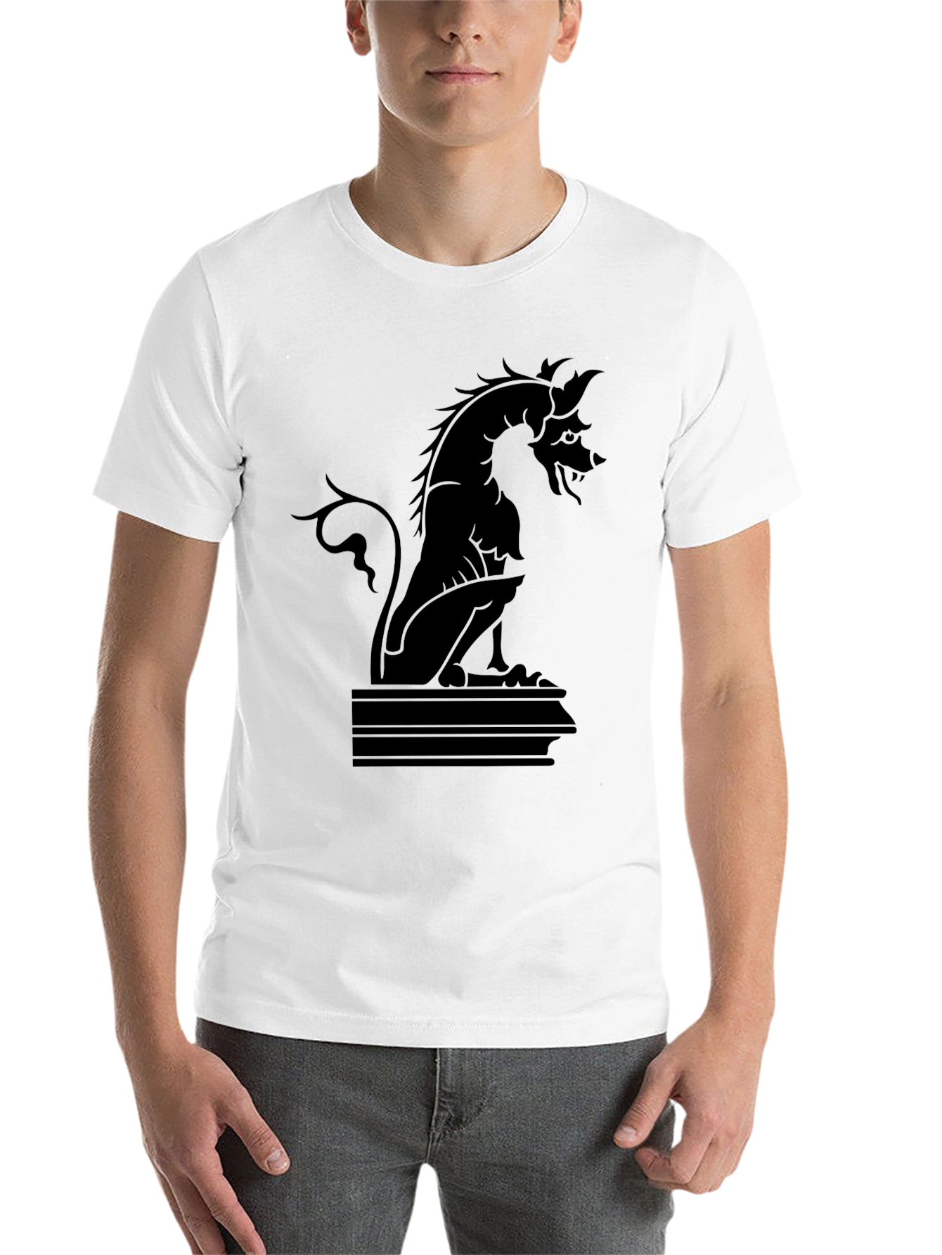 Black Black Dragon Graphic Tee - Men's Short Sleeve view 14