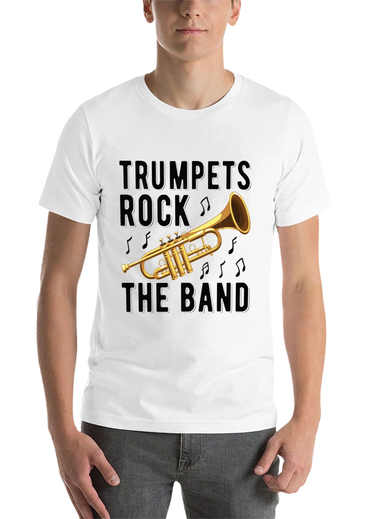 Trumpets Rock the Band T-Shirt - 14