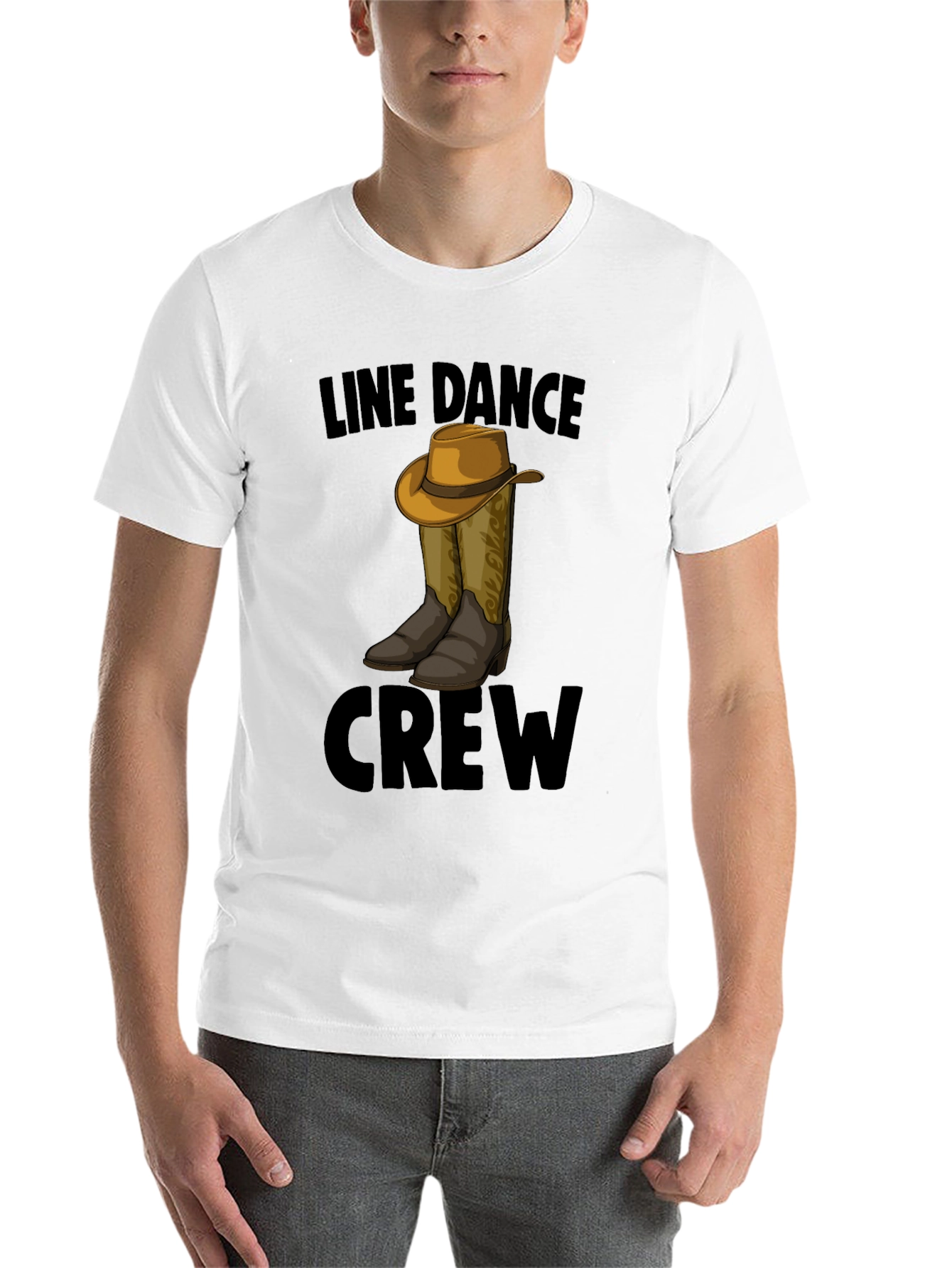 Line Dance Crew T-Shirt - Western Style - 14