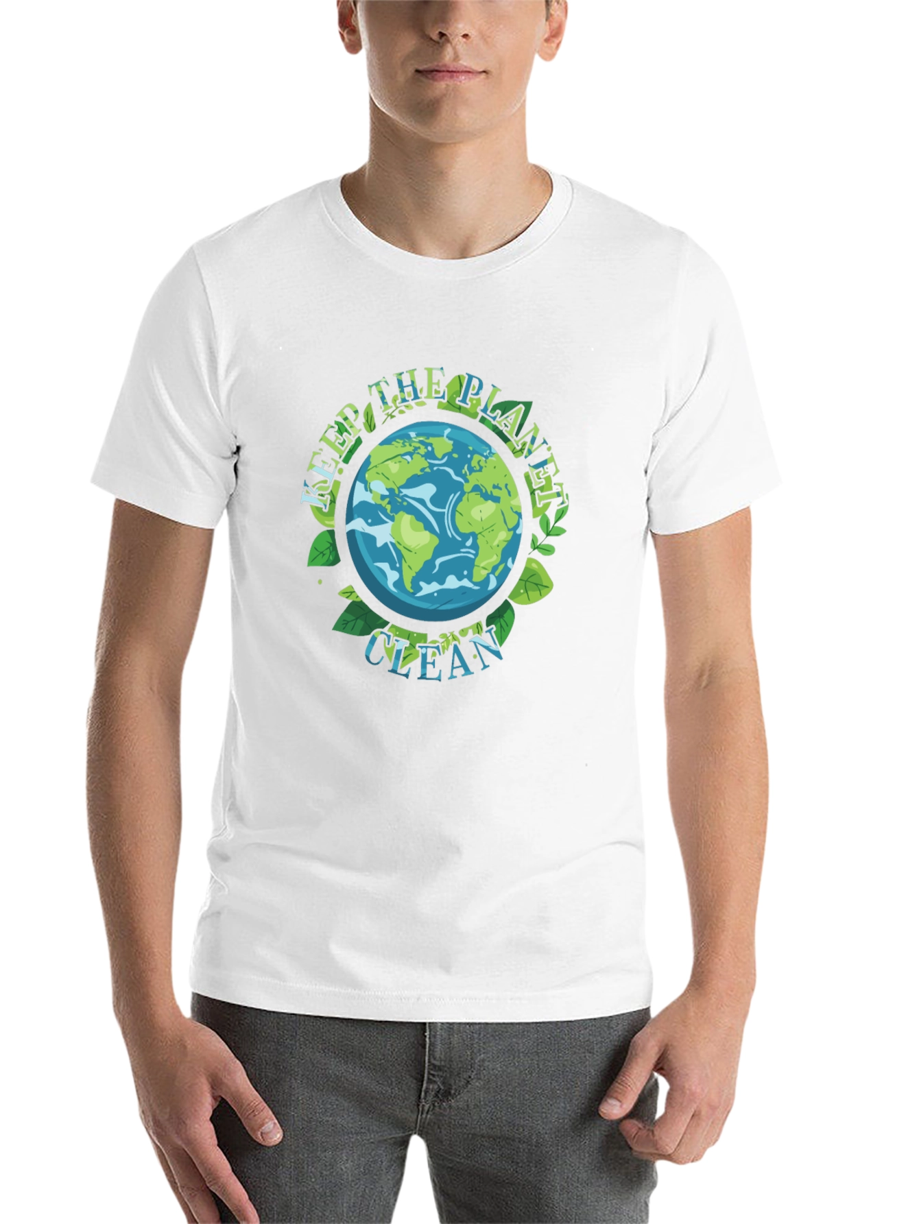 Black Keep The Planet Clean T-Shirt - Earth Day view 14