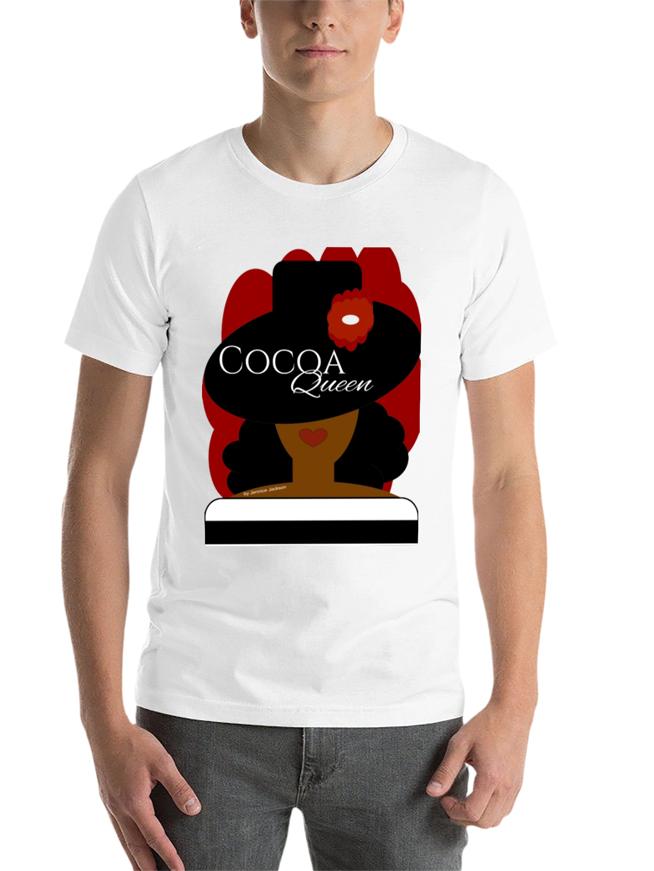 Black Cocoa Queen Graphic Tee - Stylish Statement Shirt view 14