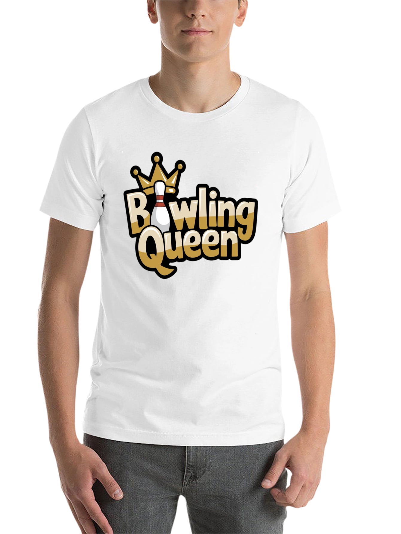 Black Bowling Queen Graphic Tee view 14