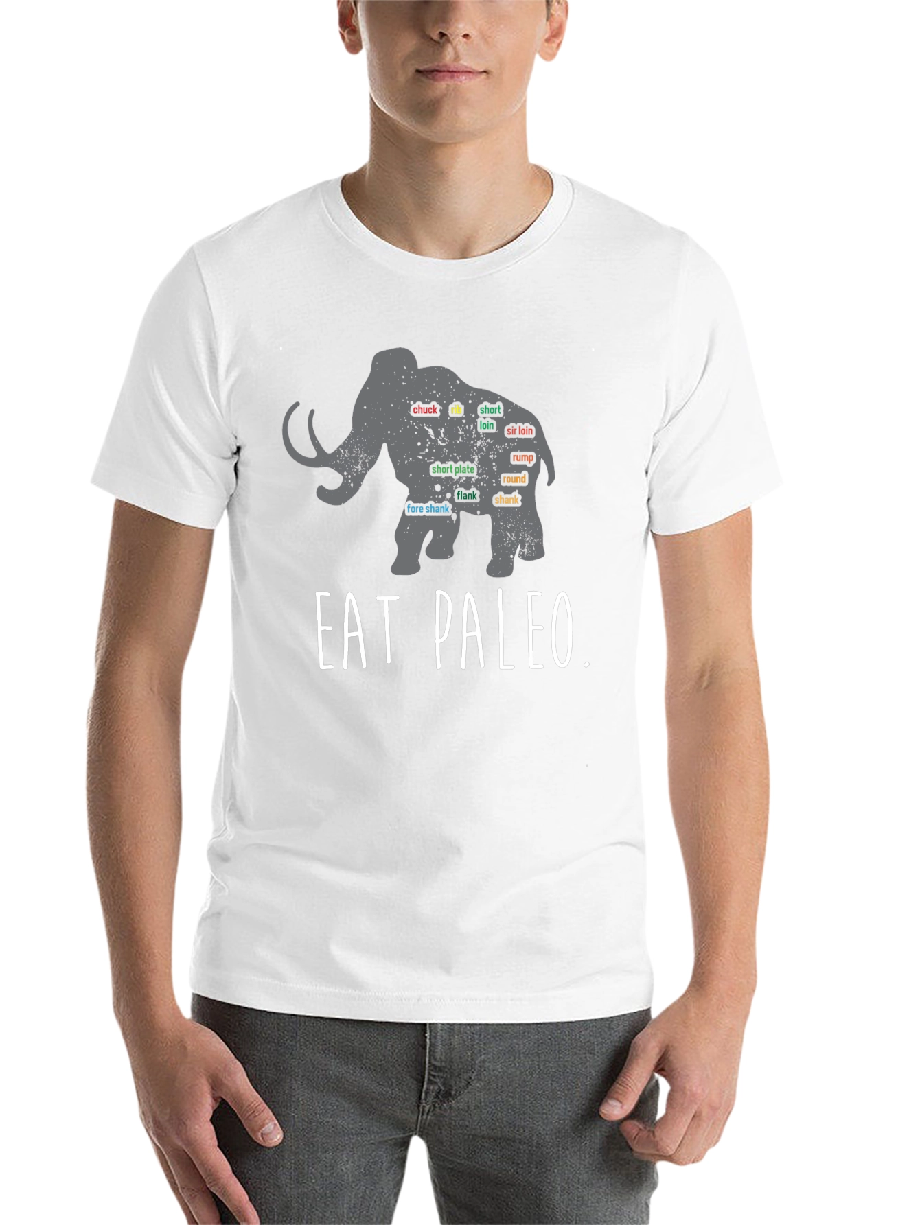 Eat Paleo Mammoth T-Shirt - 14