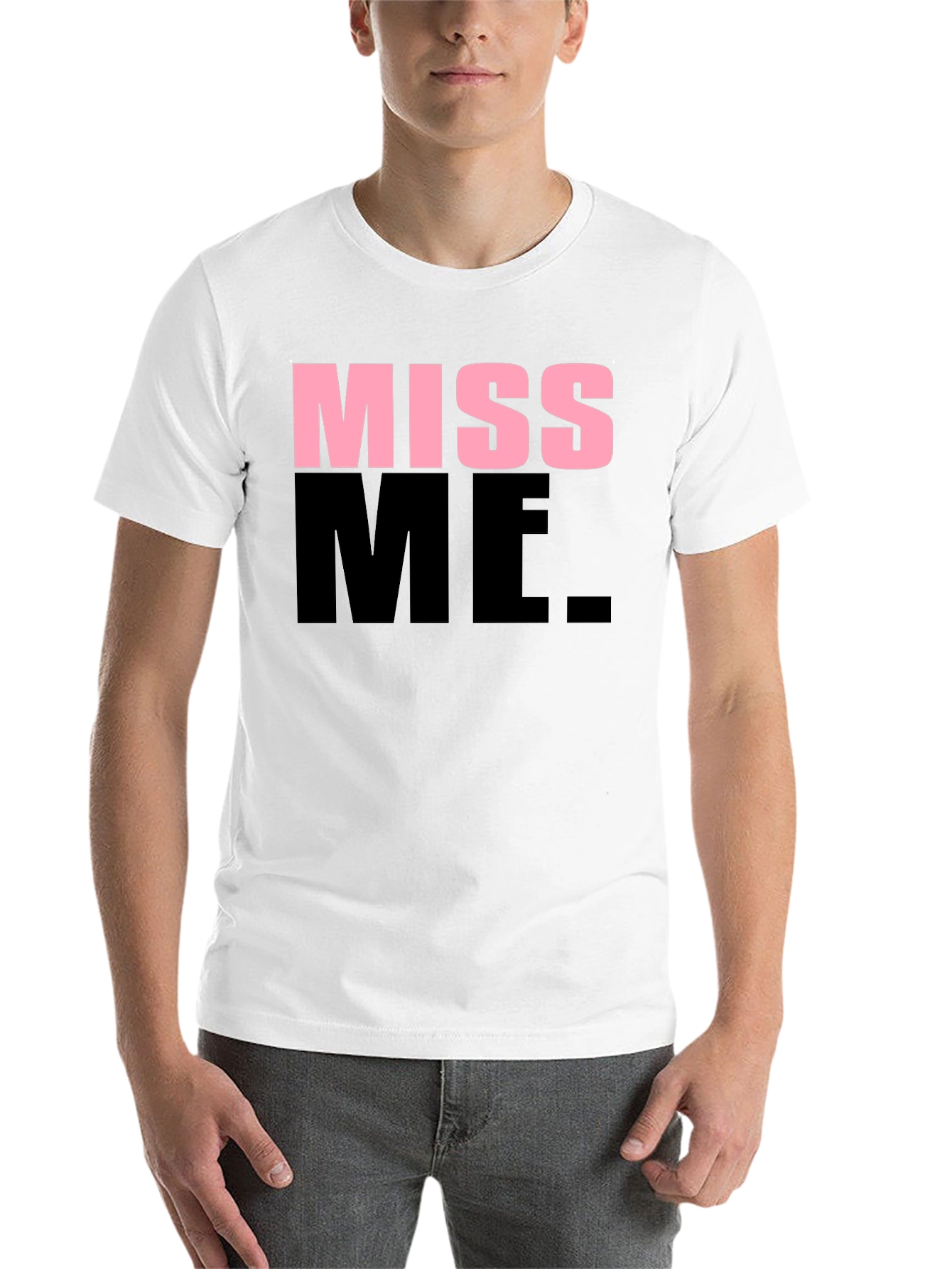Black Miss Me Graphic T-Shirt view 14