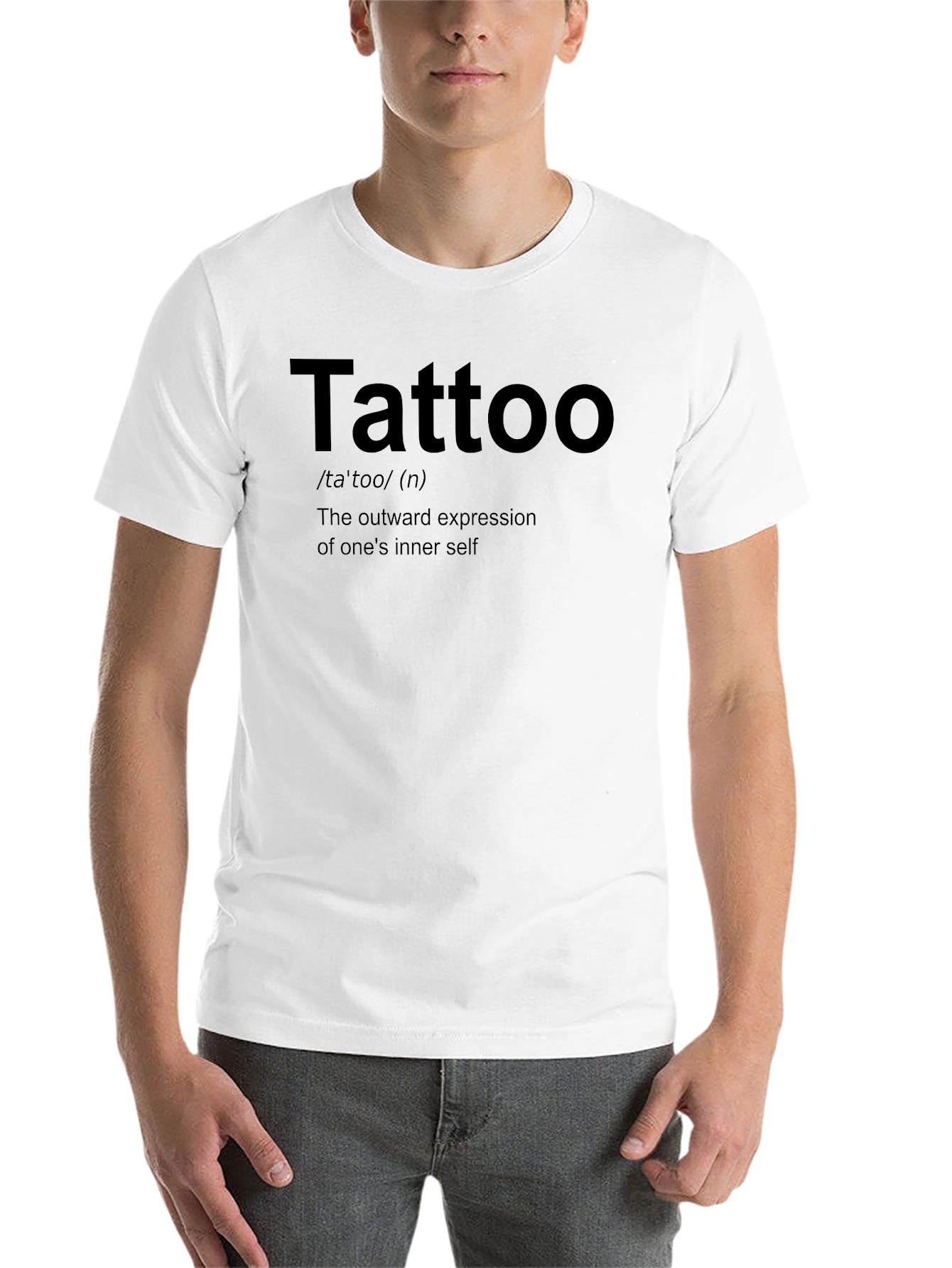 Black Tattoo Definition Black T-Shirt - Express Yourself! view 14