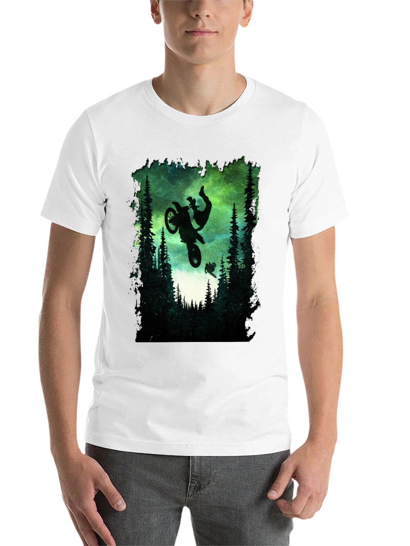 Black Mountain Motocross Graphic T-Shirt view 14