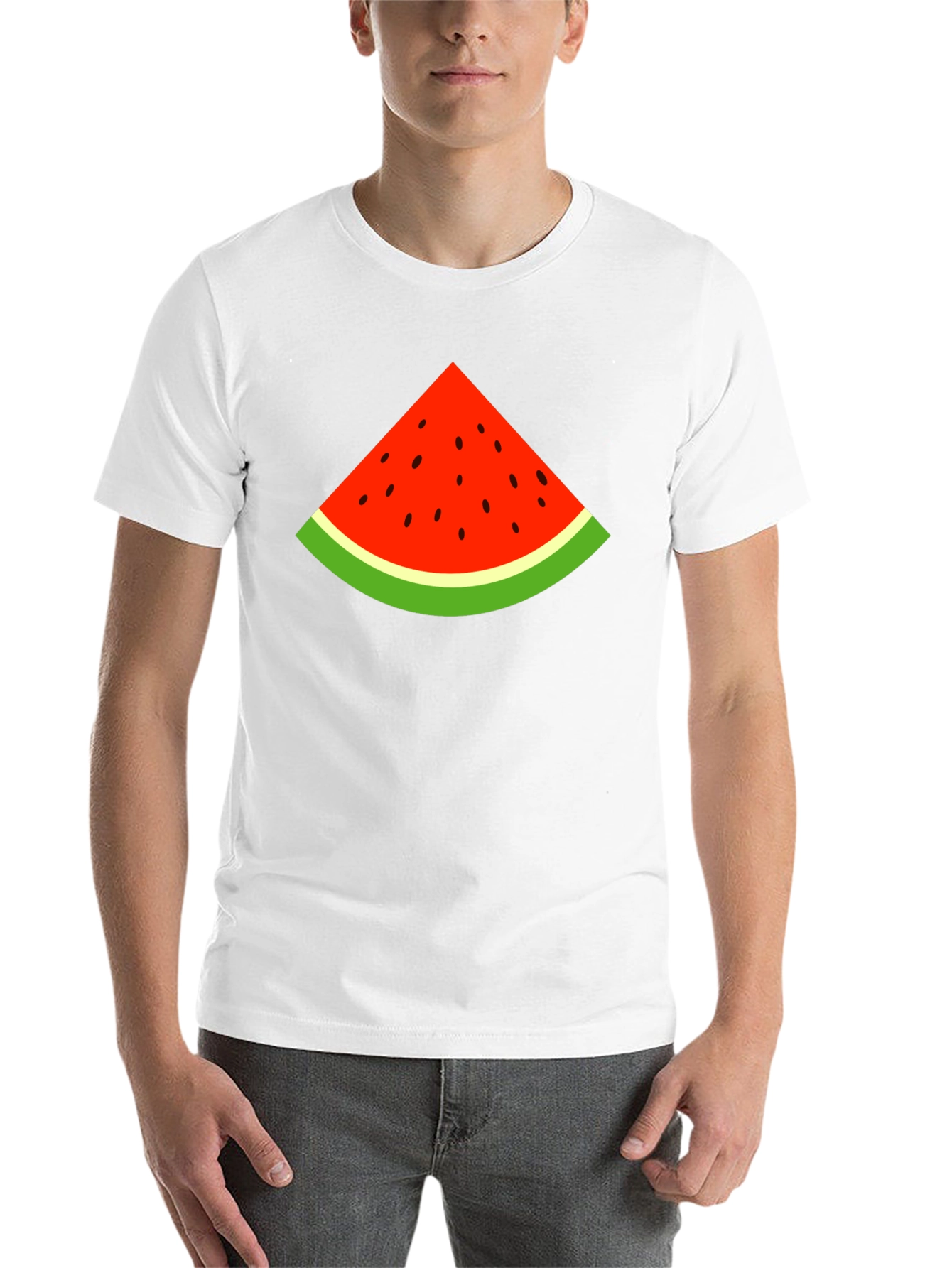 Black Watermelon Slice Graphic Tee - Summer Style view 14