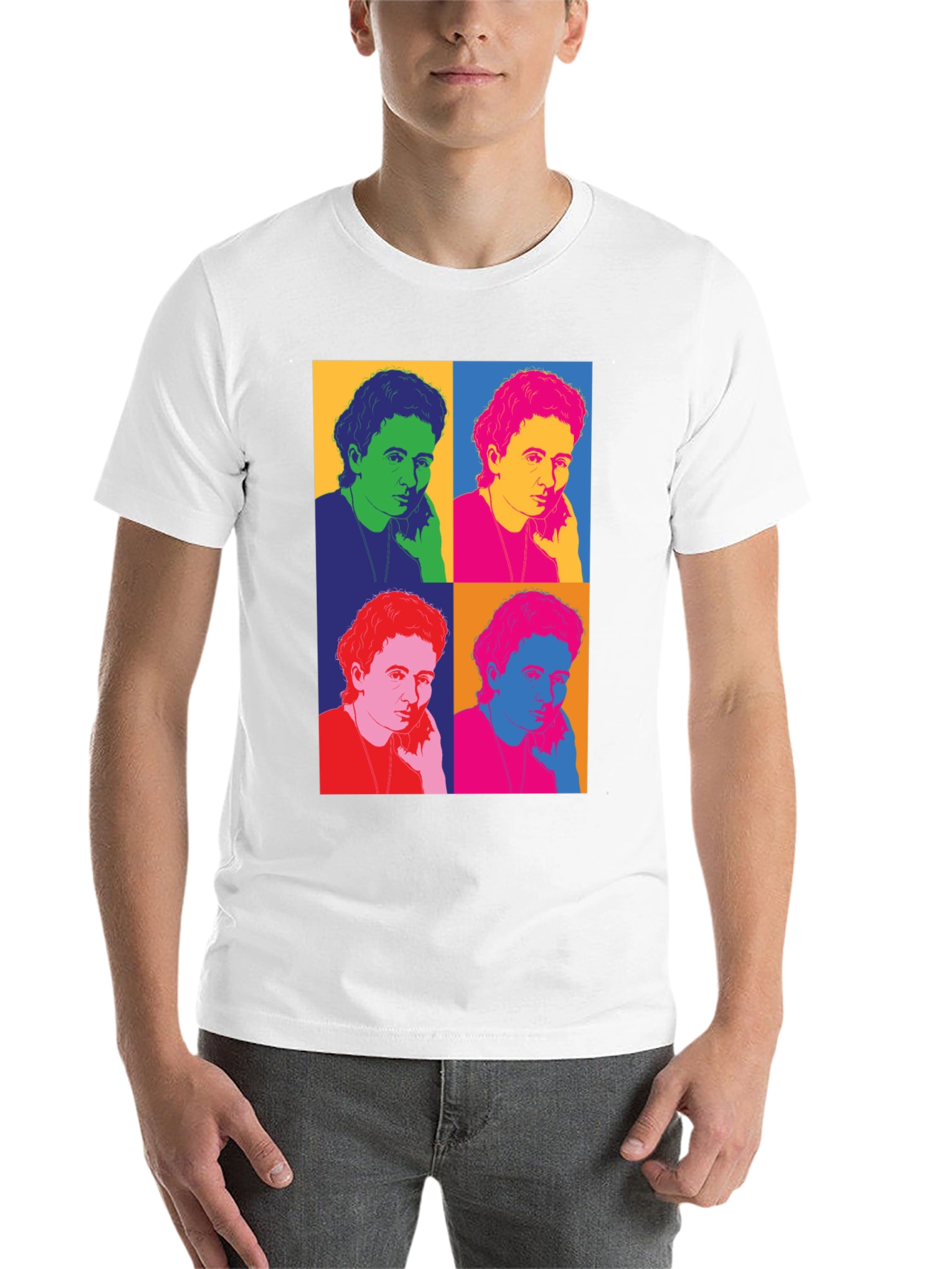 Black Pop Art T-Shirt view 14