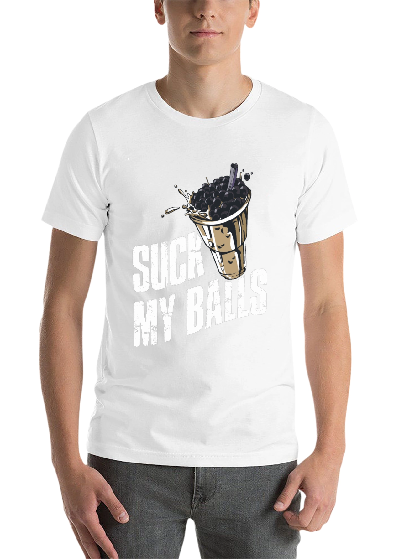 Suck My Balls Graphic T-Shirt - 14