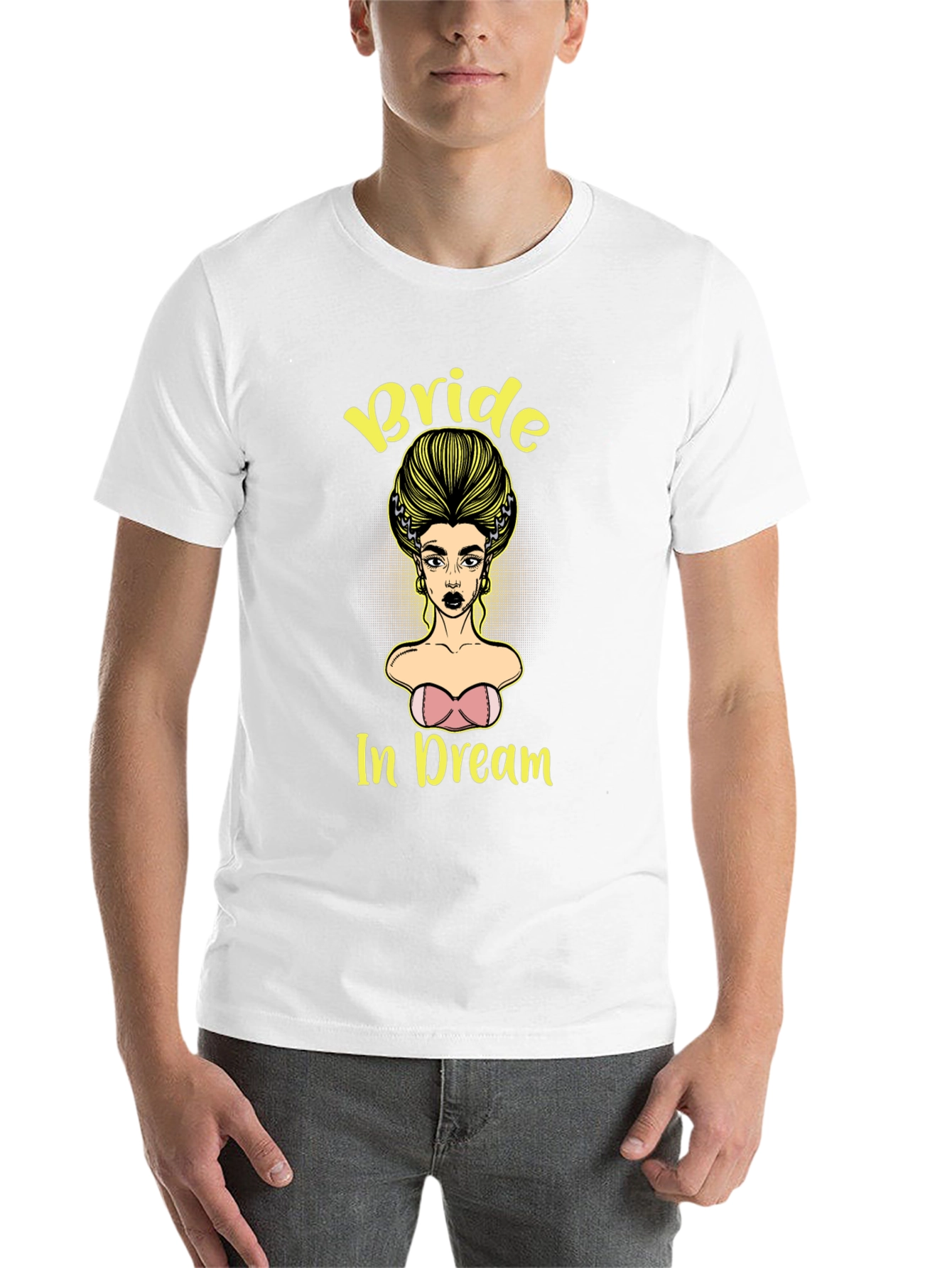 Black Bride In Dream Graphic Tee - Unique Design view 14