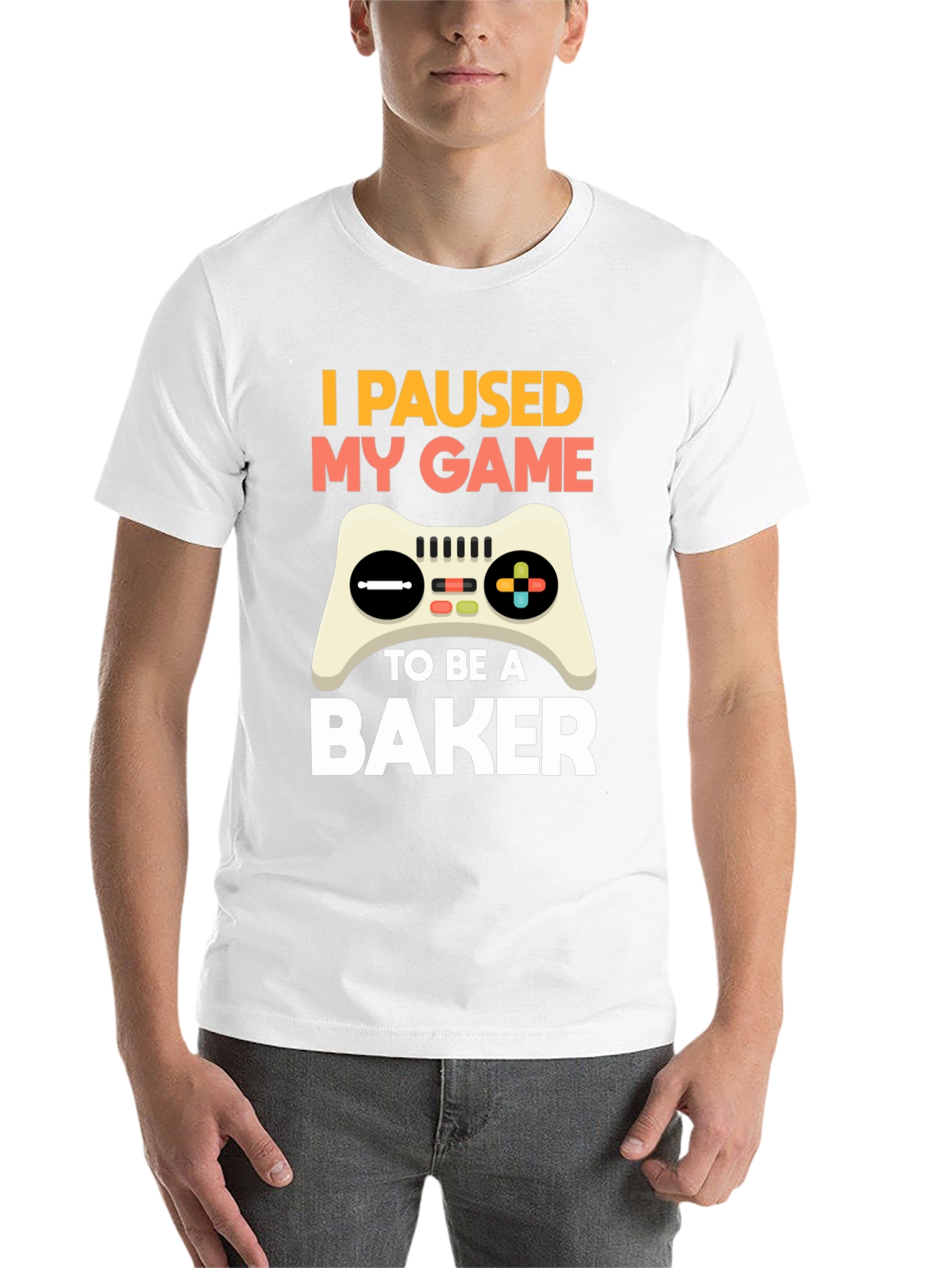 Black I Paused My Game to Be a Baker T-Shirt view 14