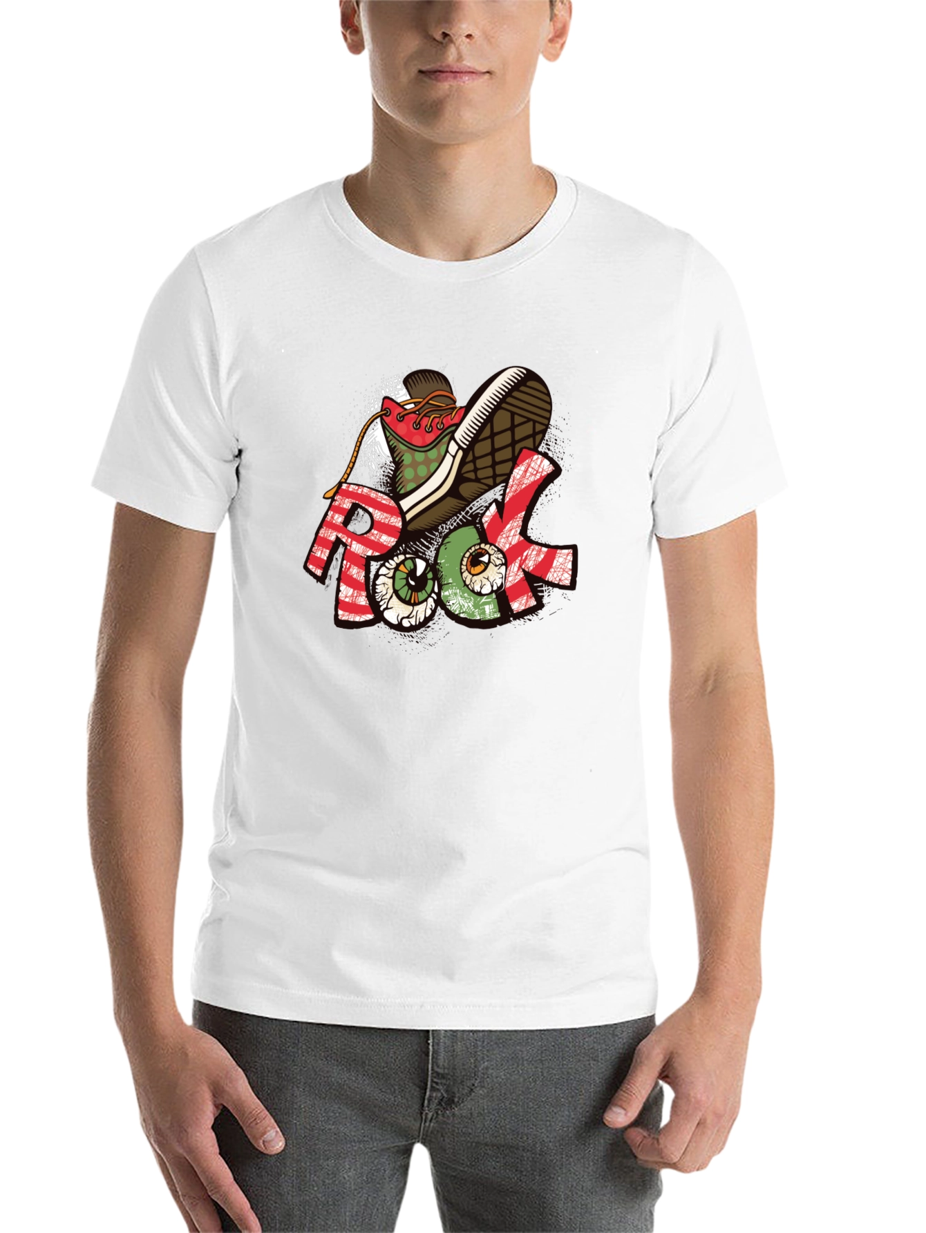 Black Rock Shoe Graphic T-Shirt view 14