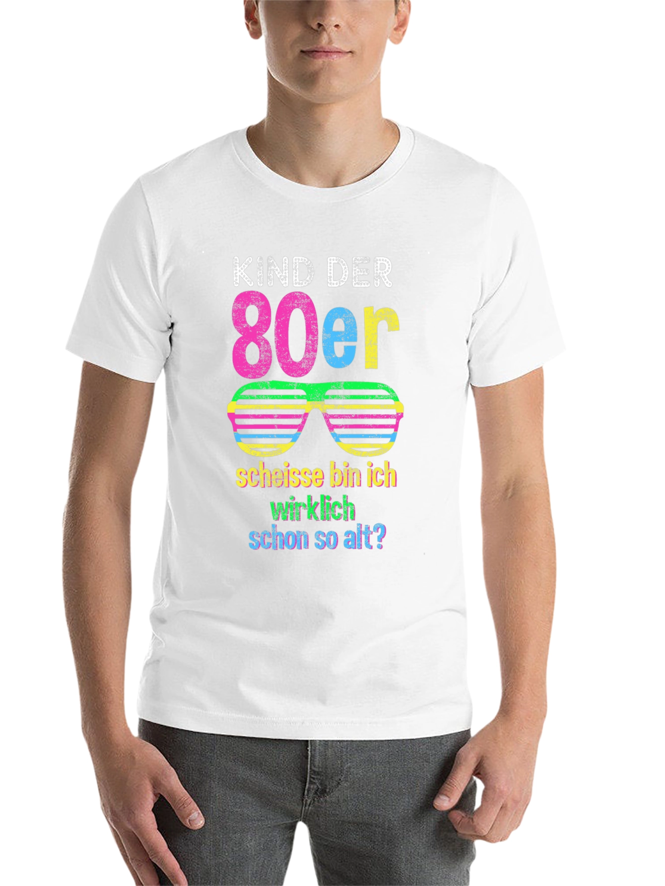 Black Kind der 80er T-Shirt - Retro 80s Design view 14