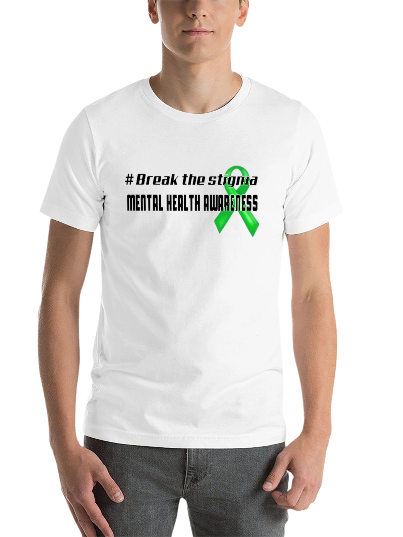 Mental Health Awareness T-Shirt - Break the Stigma - 14