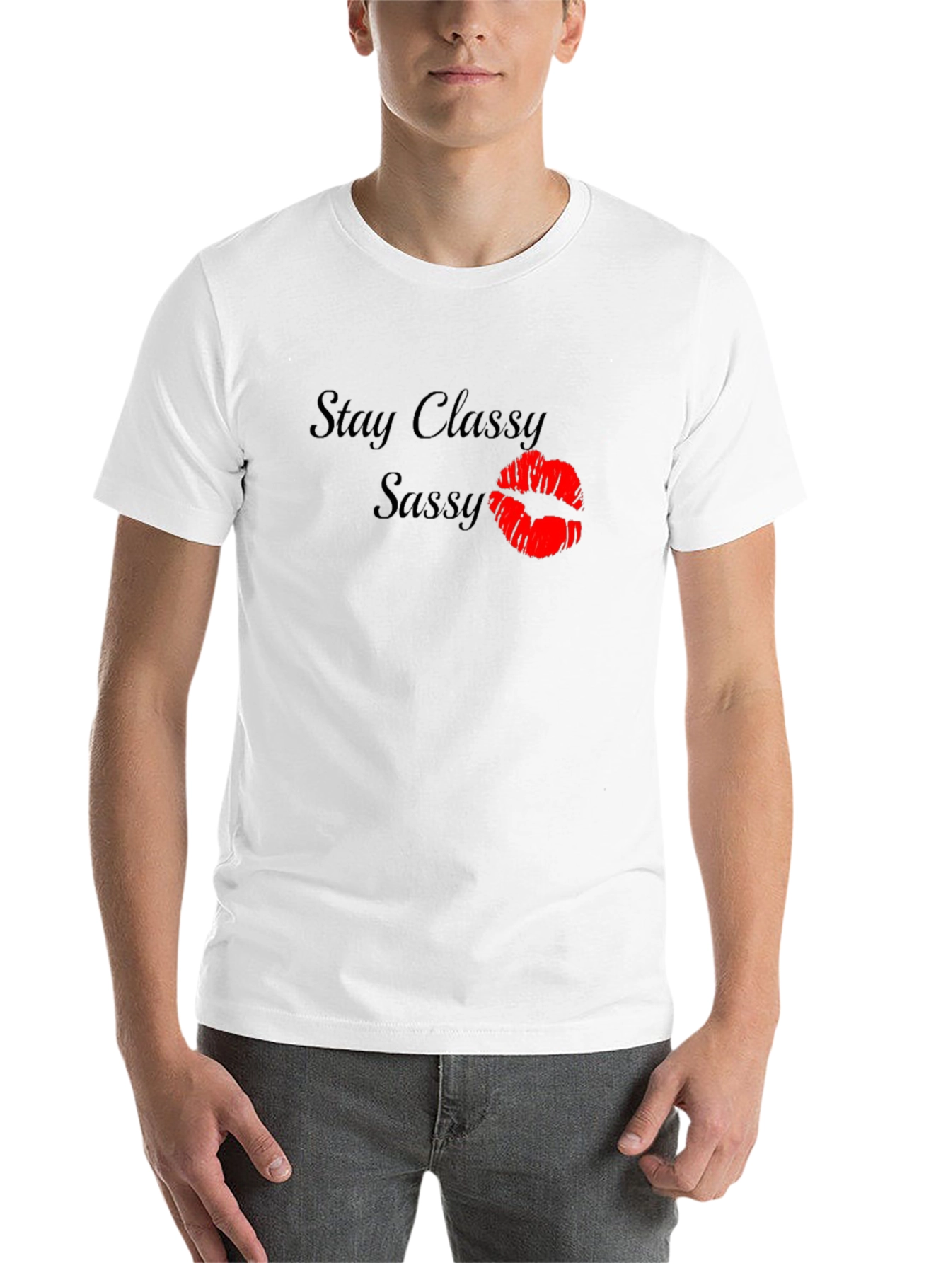 Black Stay Classy Sassy Graphic Tee view 14