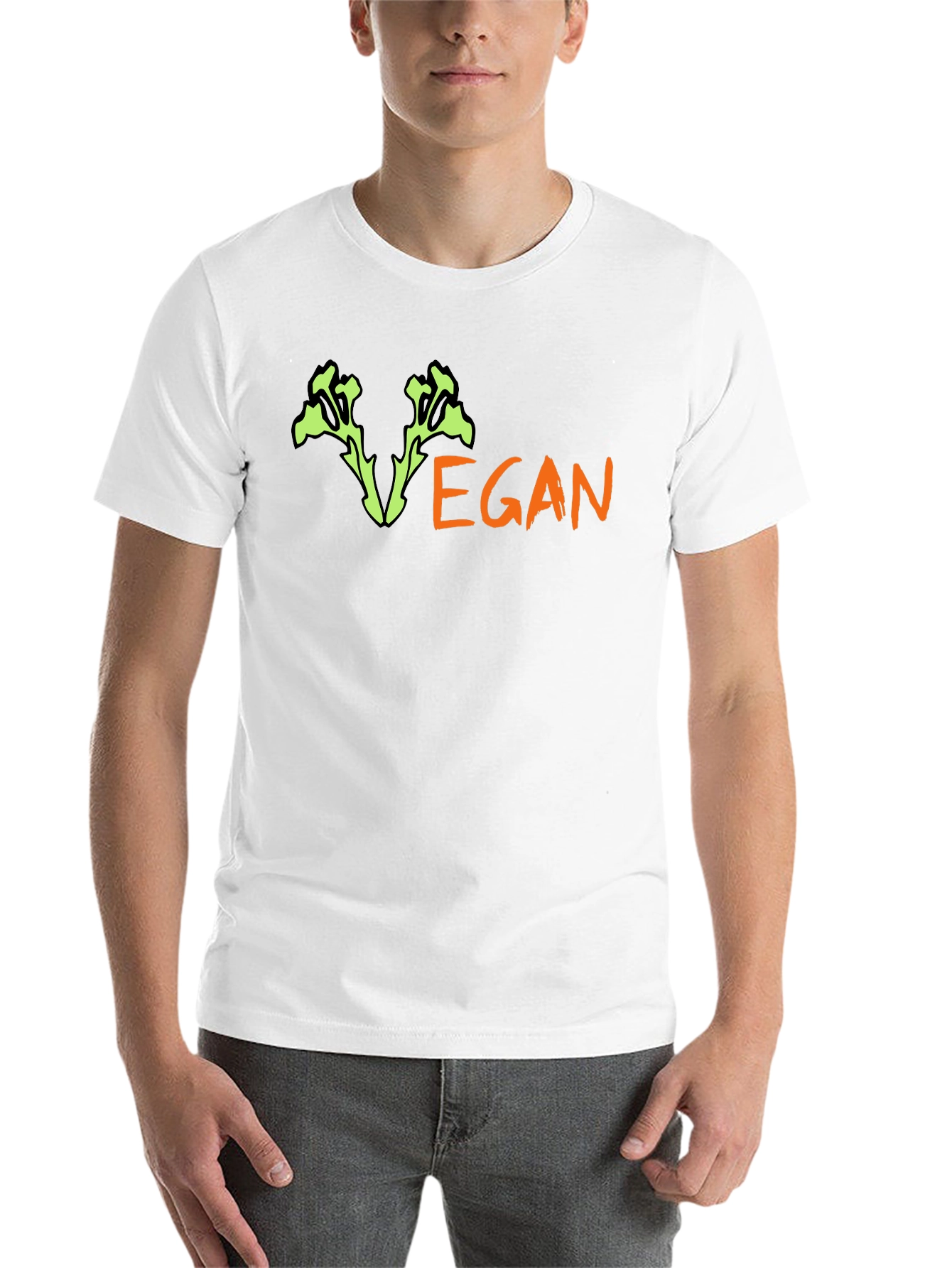 Black Vegan T-Shirt - Stylish & Comfortable view 14
