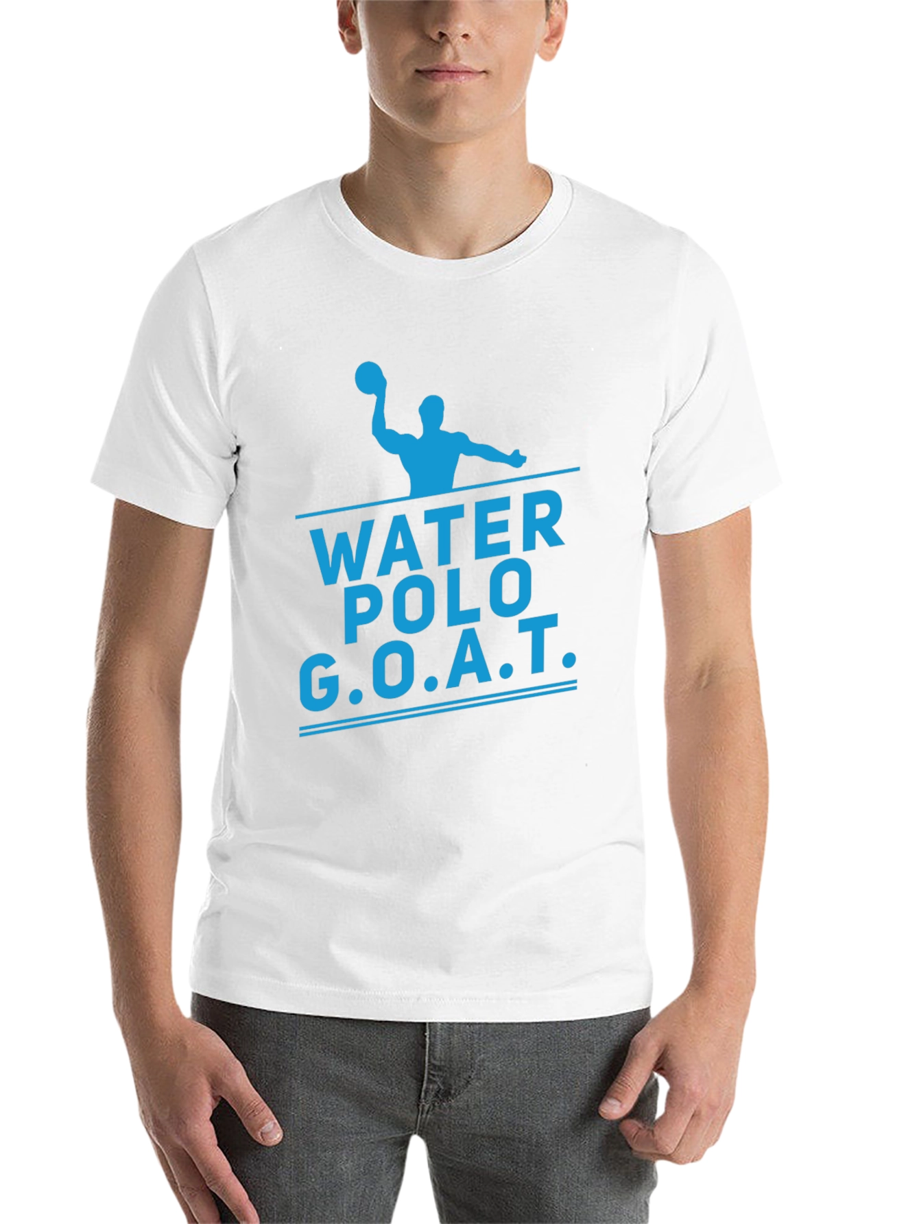 Black Water Polo GOAT T-Shirt - Black view 14