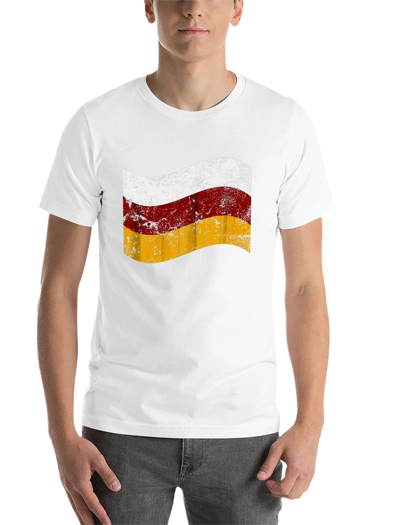 Vintage South Ossetia Flag T-Shirt - 14