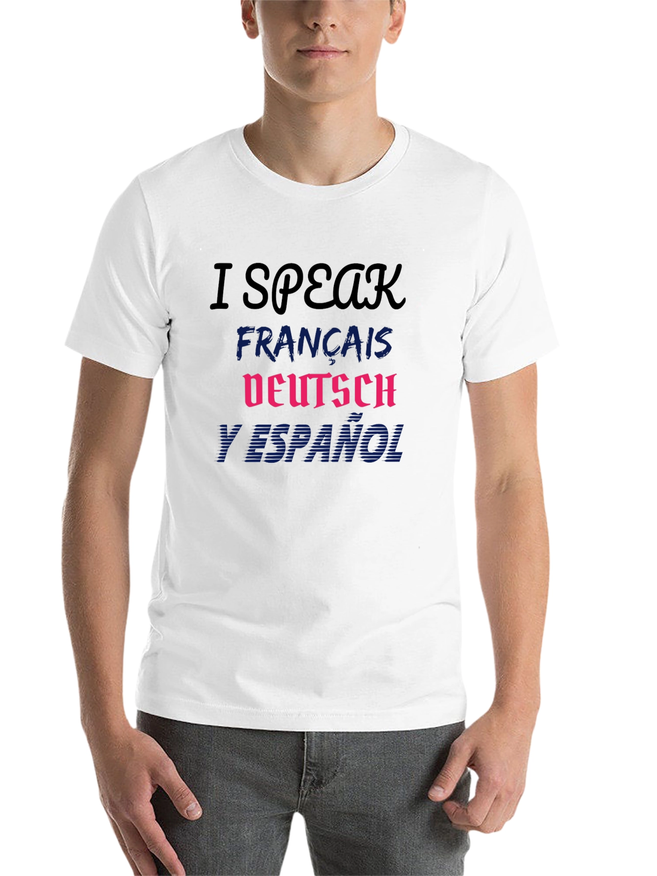 Multilingual I Speak T-Shirt - 14