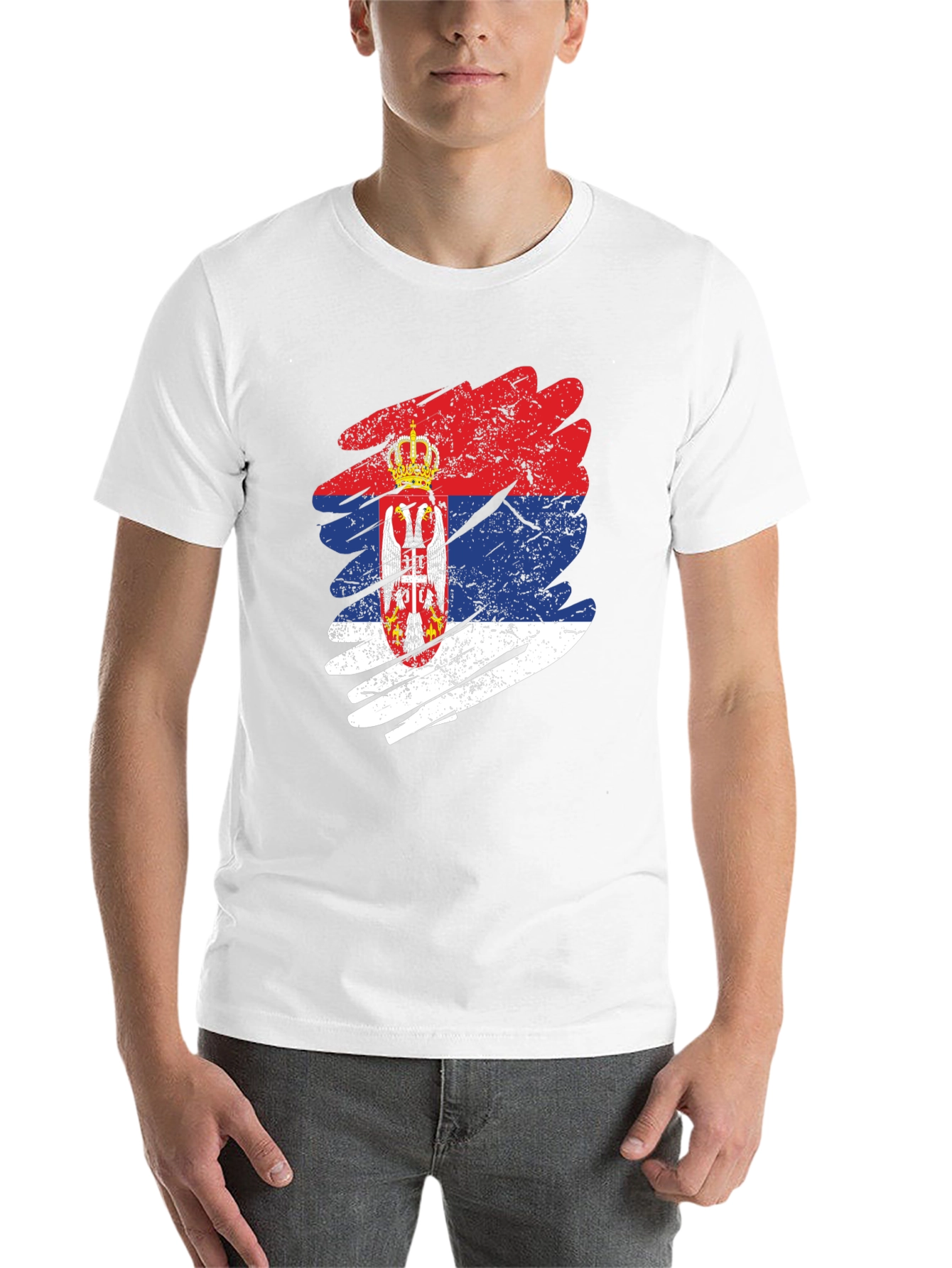 Serbian Flag T-Shirt - Patriotic Pride - 14
