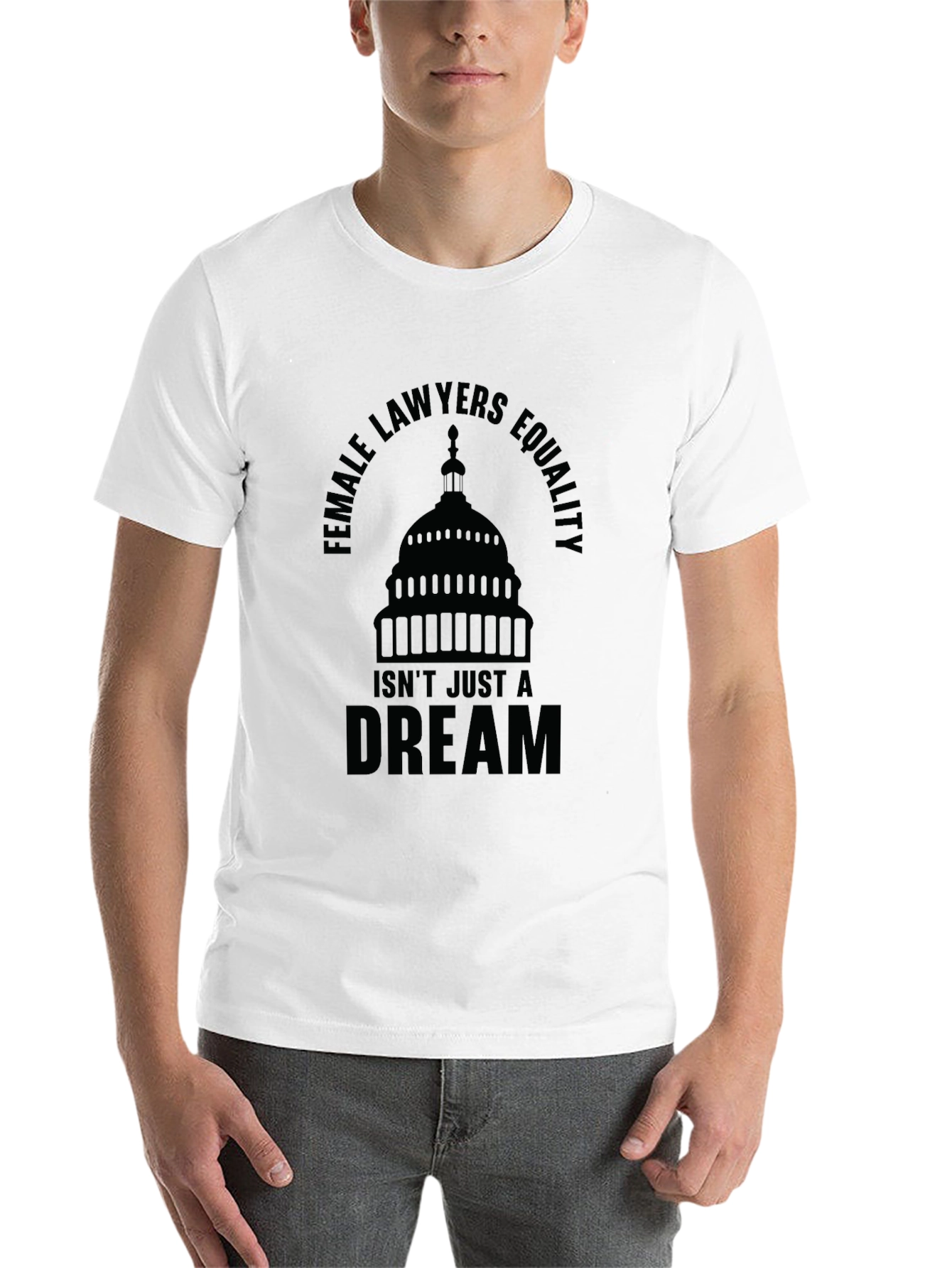 Black Female Lawyers Equality Dream T-Shirt view 14