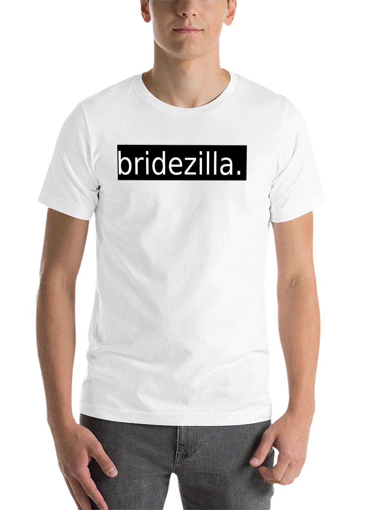 Black Bridezilla T-Shirt - Black Cotton Blend view 14