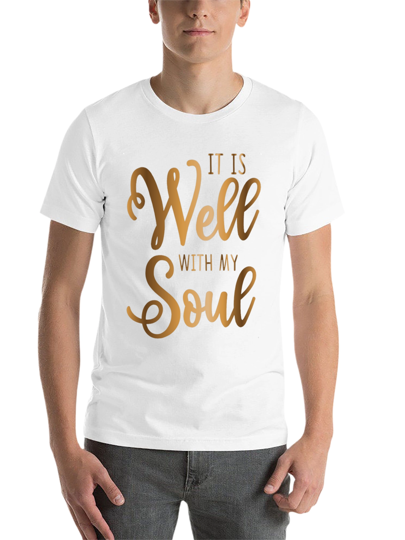Black It is Well With My Soul T-Shirt view 14