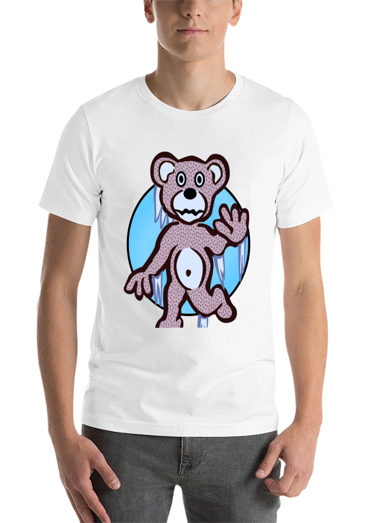 Black Dancing Bear Graphic Tee - Grateful Dead Inspired view 14
