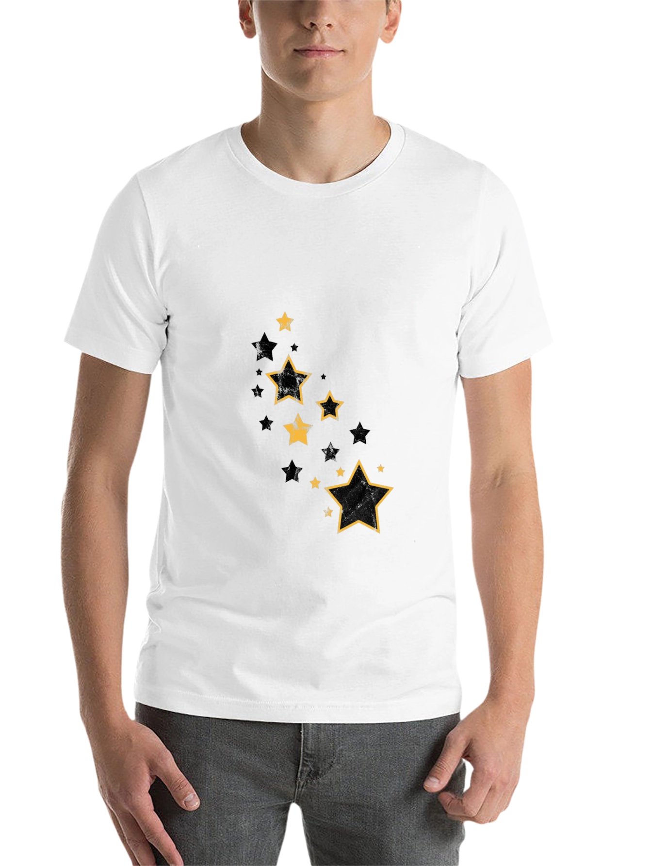 Black Star Graphic Black T-Shirt view 14