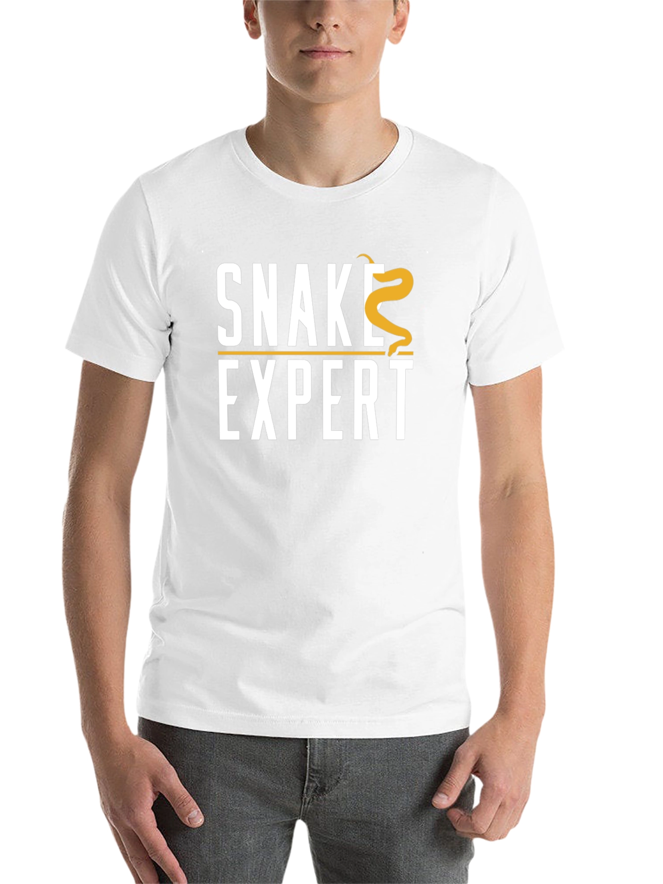 Black Snake Expert T-Shirt - Novelty Reptile Lover Tee view 14