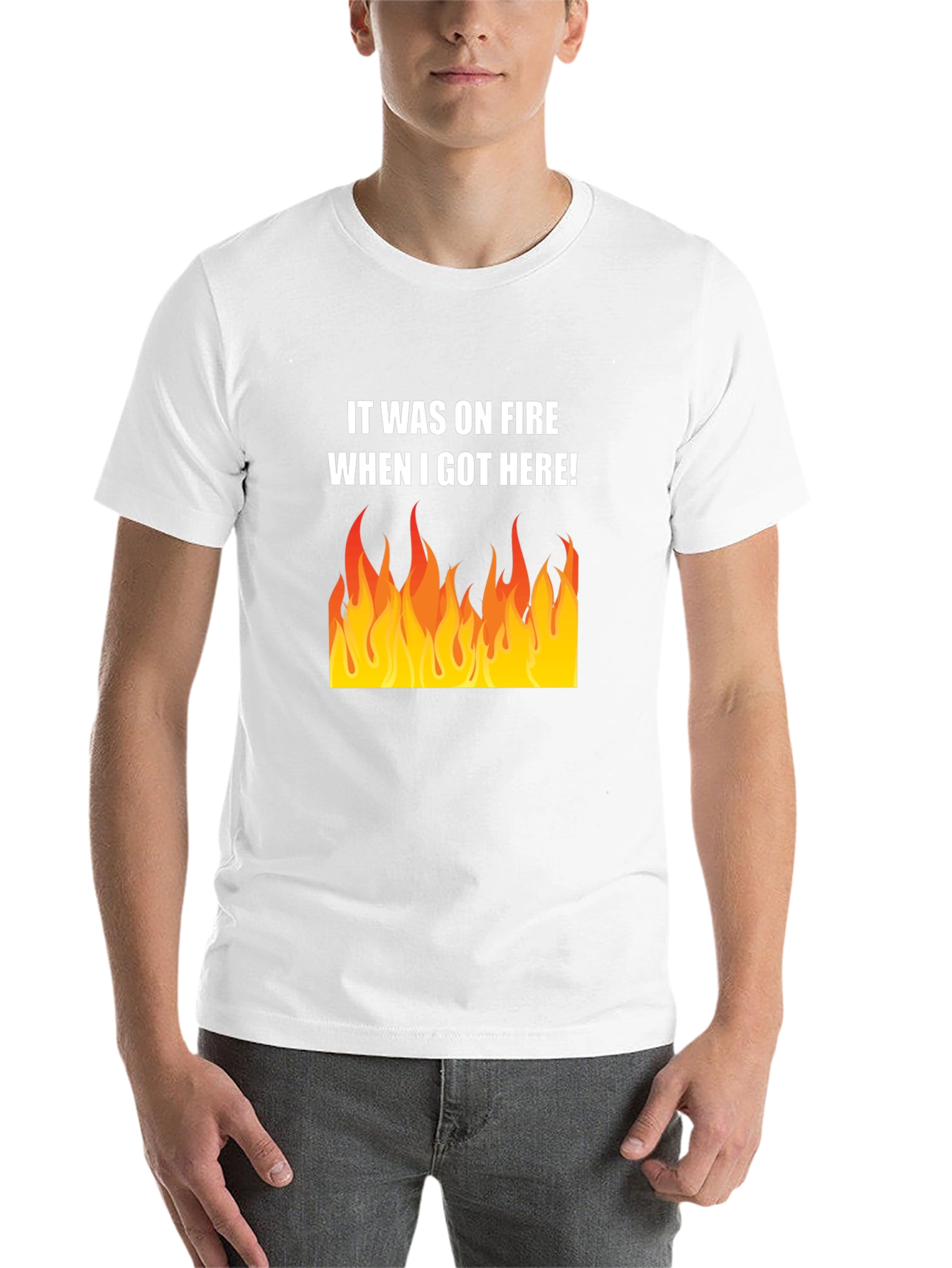 It Was on Fire Graphic Tee - 14