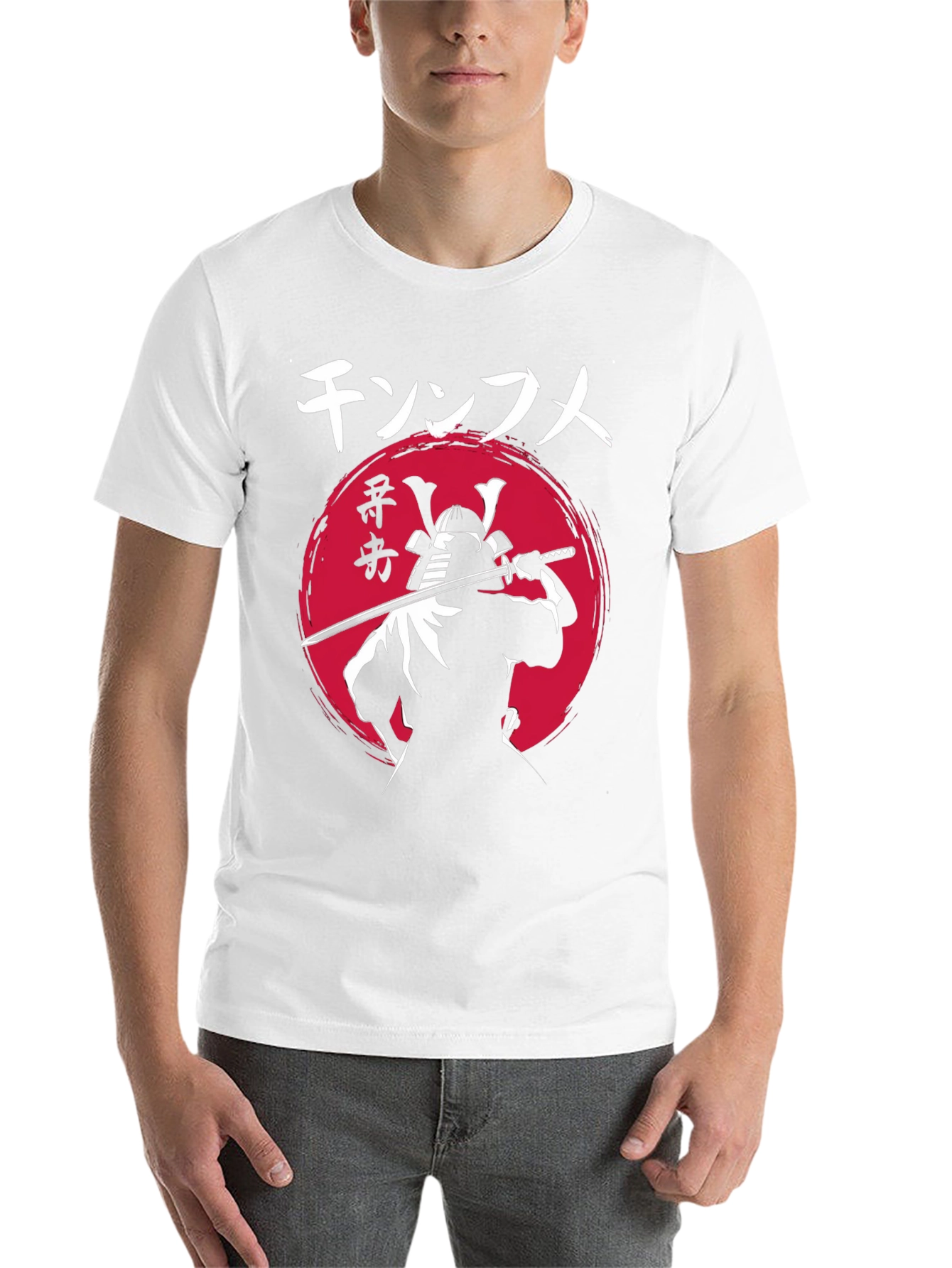 Black Samurai Katana Graphic T-Shirt - Japanese Warrior Tee view 14