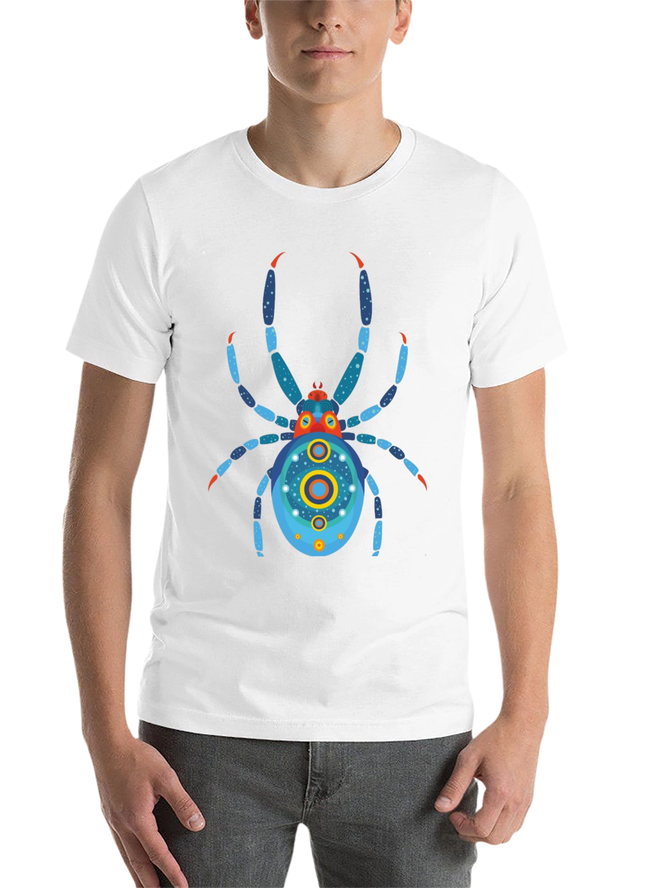 Black Spider Graphic T-Shirt view 14