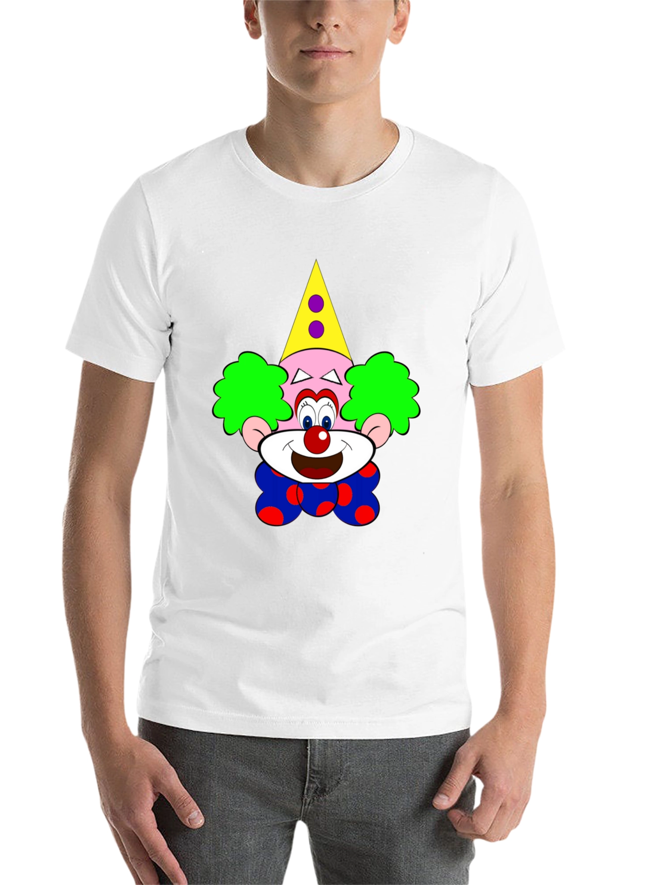 Black Clown Graphic Black T-Shirt - Fun & Unique! view 14