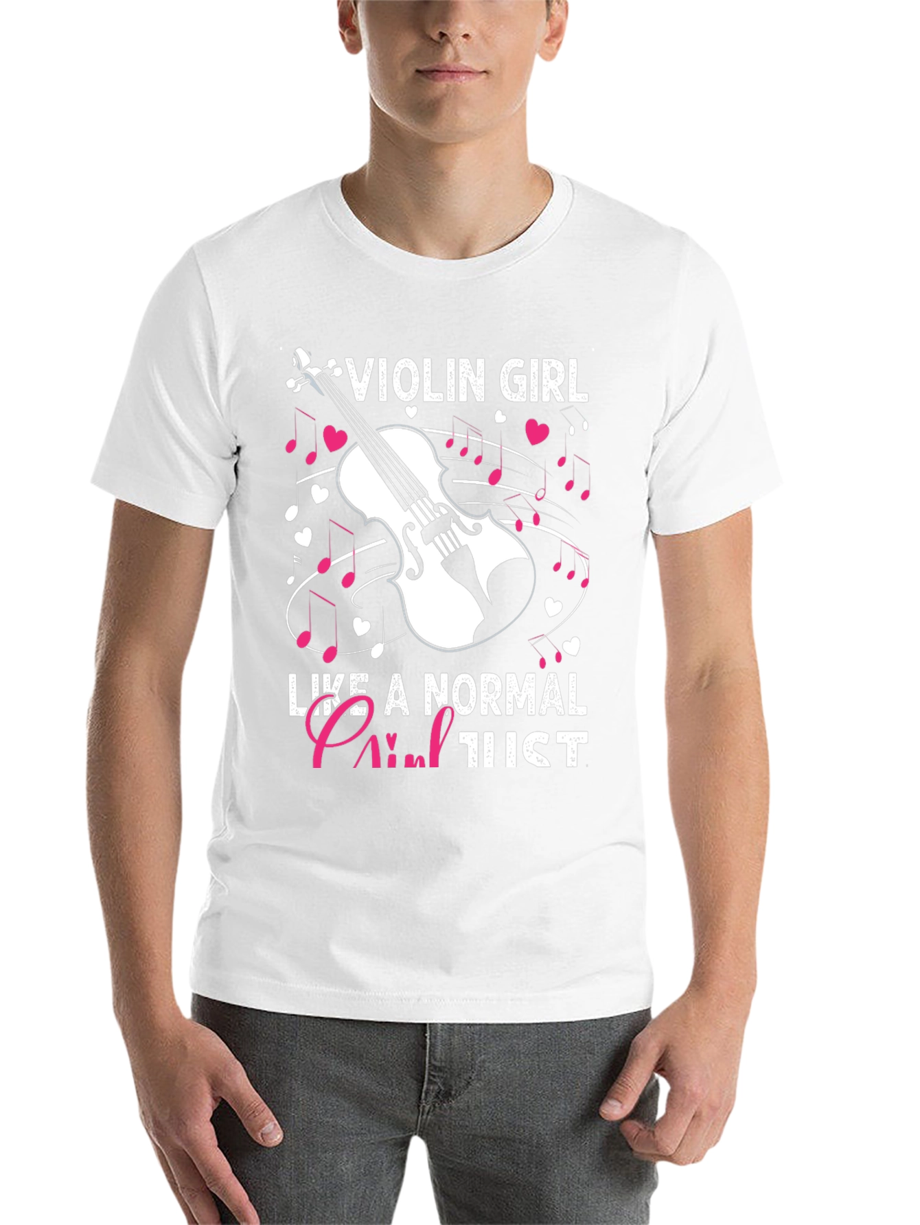 Black Violin Girl Like a Normal Girl T-Shirt view 14