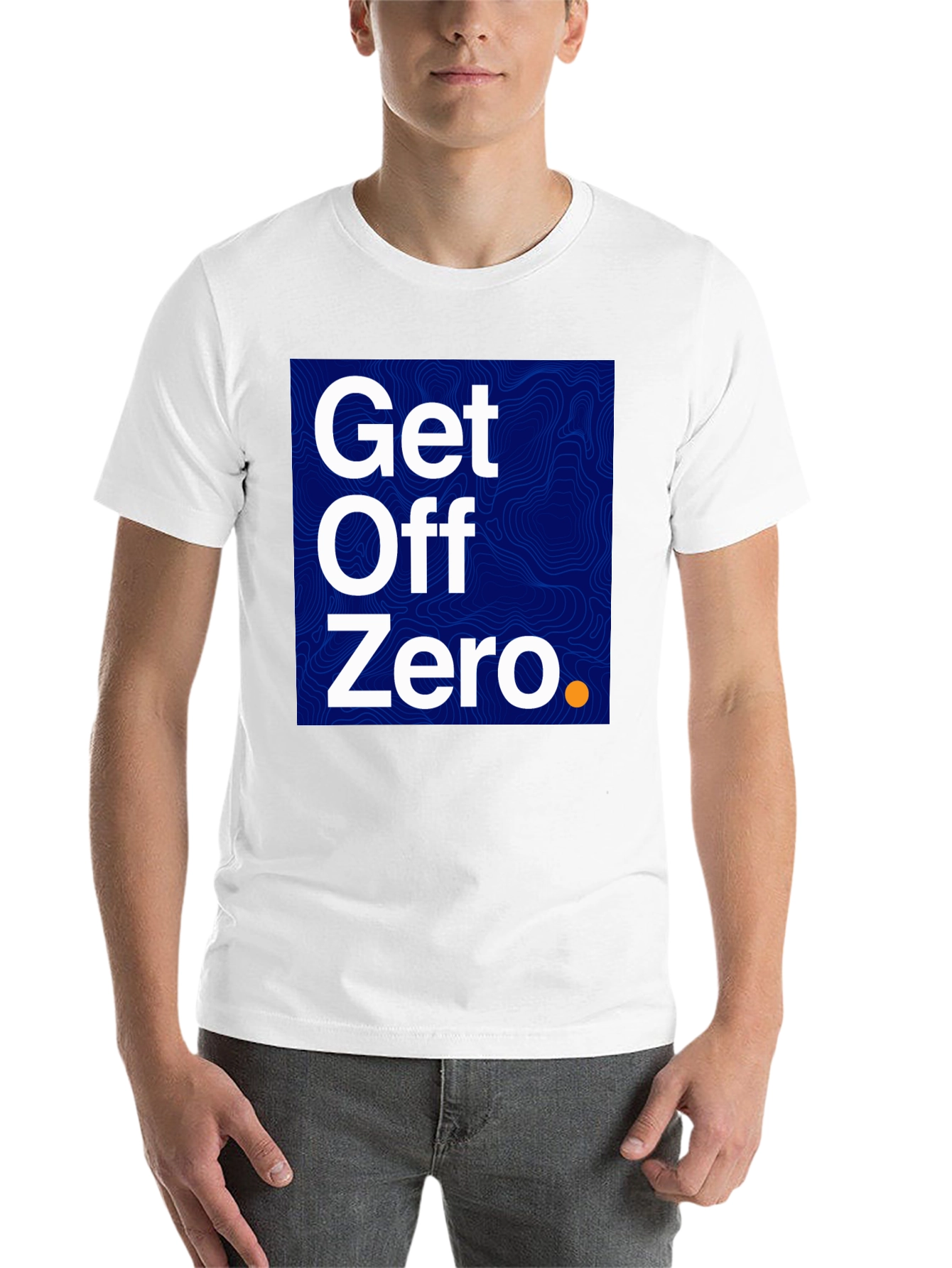 Black Get Off Zero Graphic Tee - Bold Statement Shirt view 14