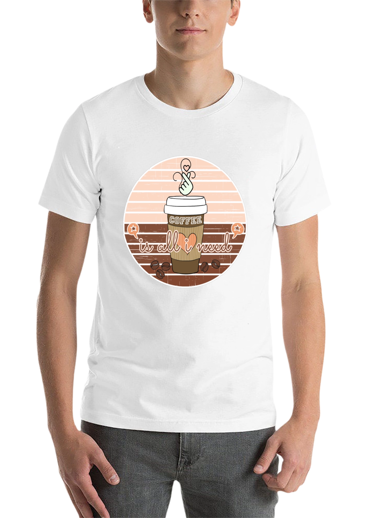 Black Coffee is All I Need Graphic Tee view 14