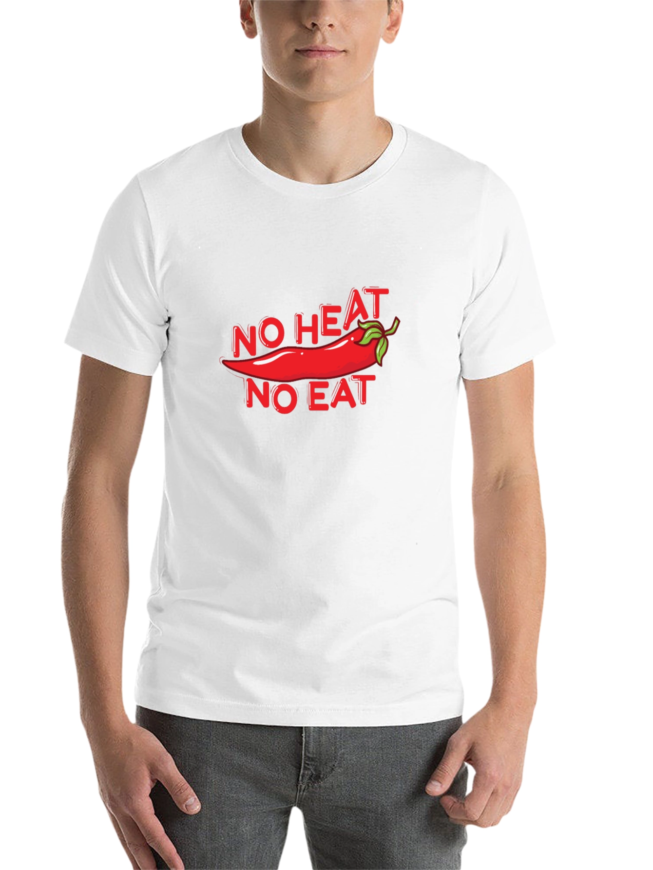 Spicy Food Lover T-Shirt - No Heat No Eat - 14