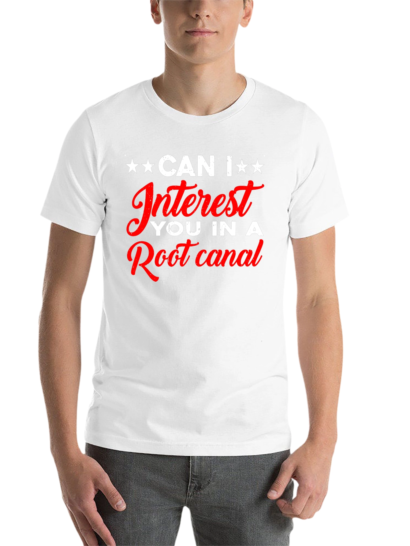 Black Funny Root Canal T-Shirt - Dental Humor Tee view 14