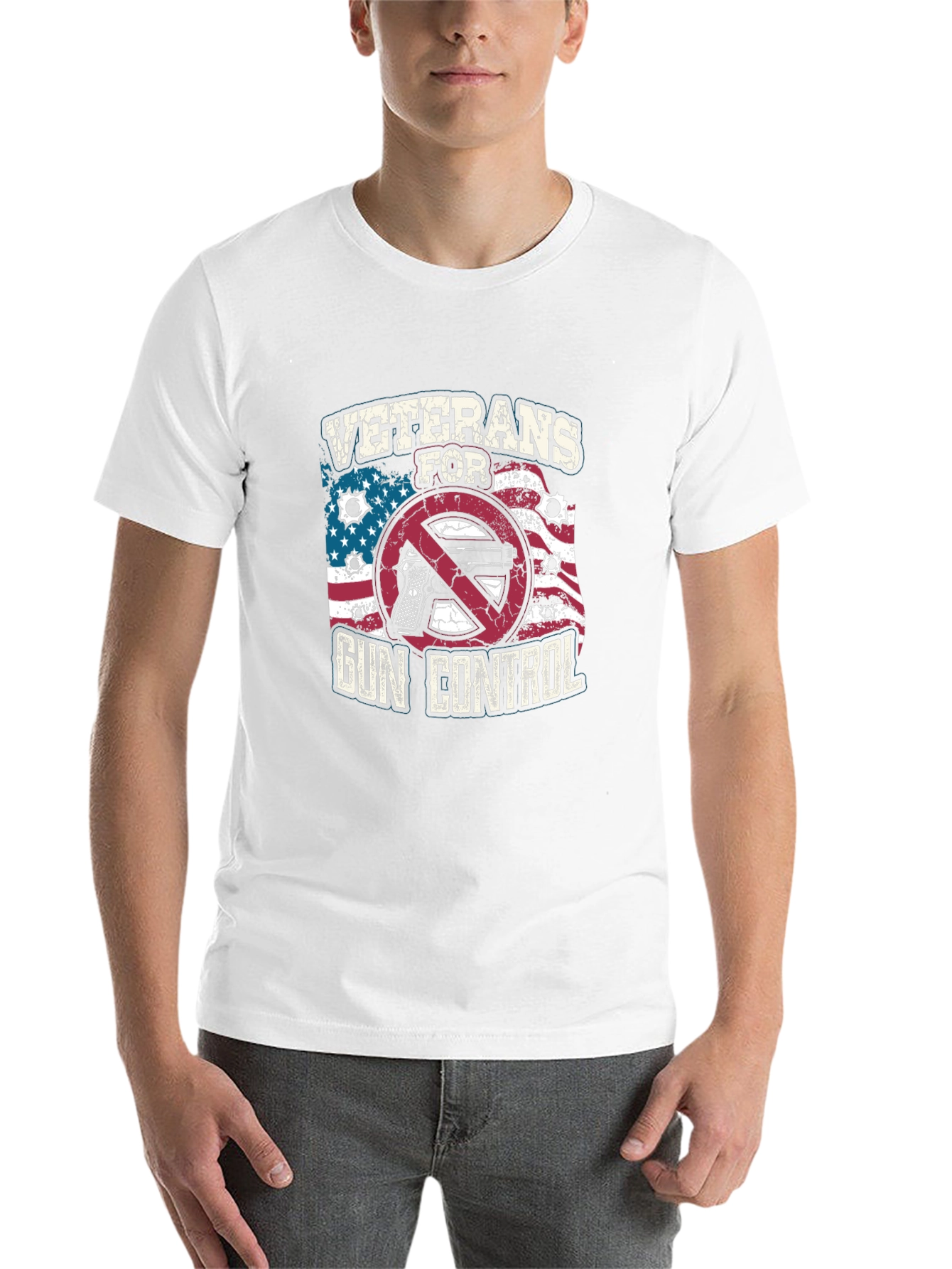 Black Veterans for Gun Control T-Shirt view 14