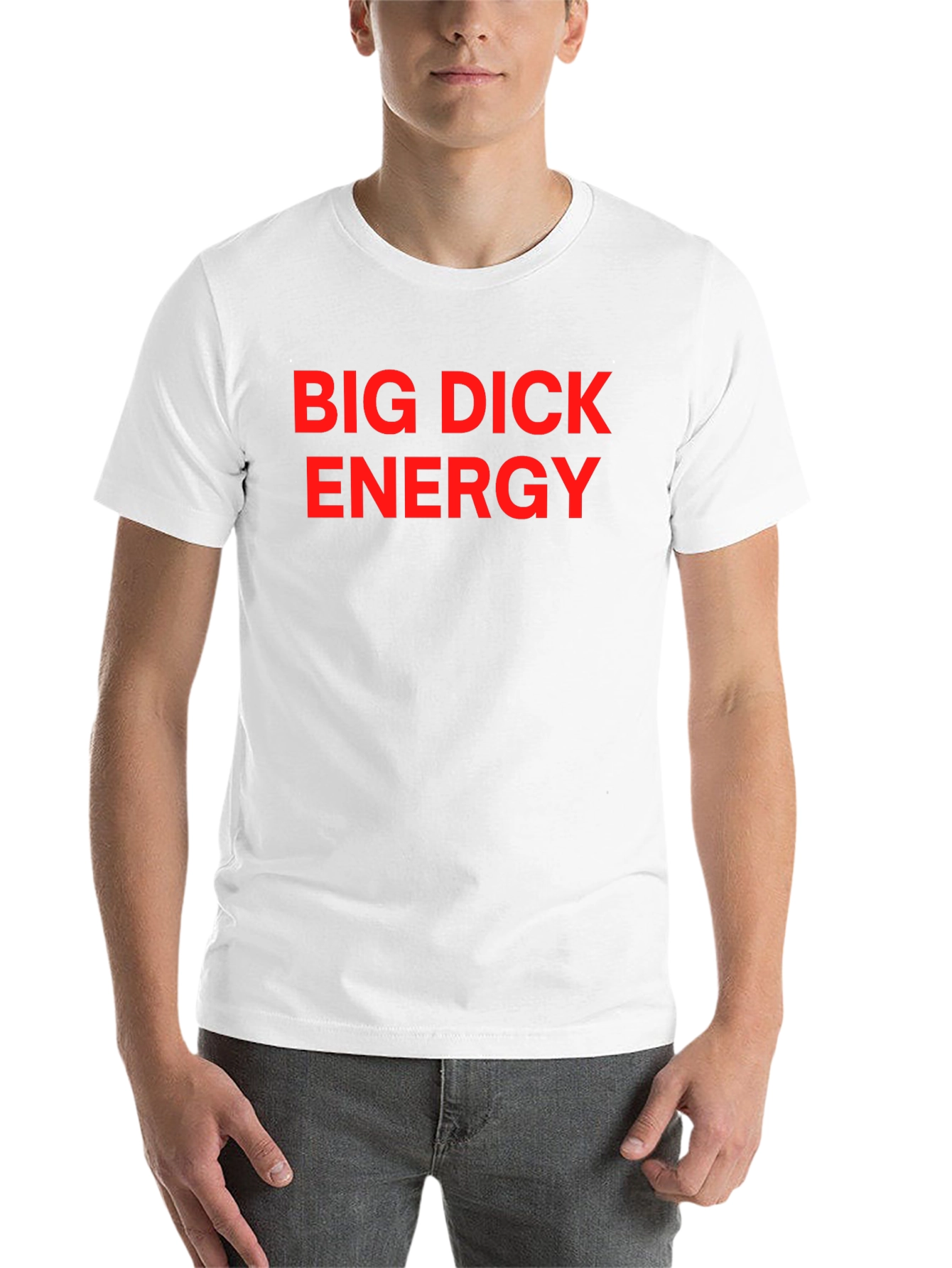 Black Big Dick Energy T-Shirt view 14