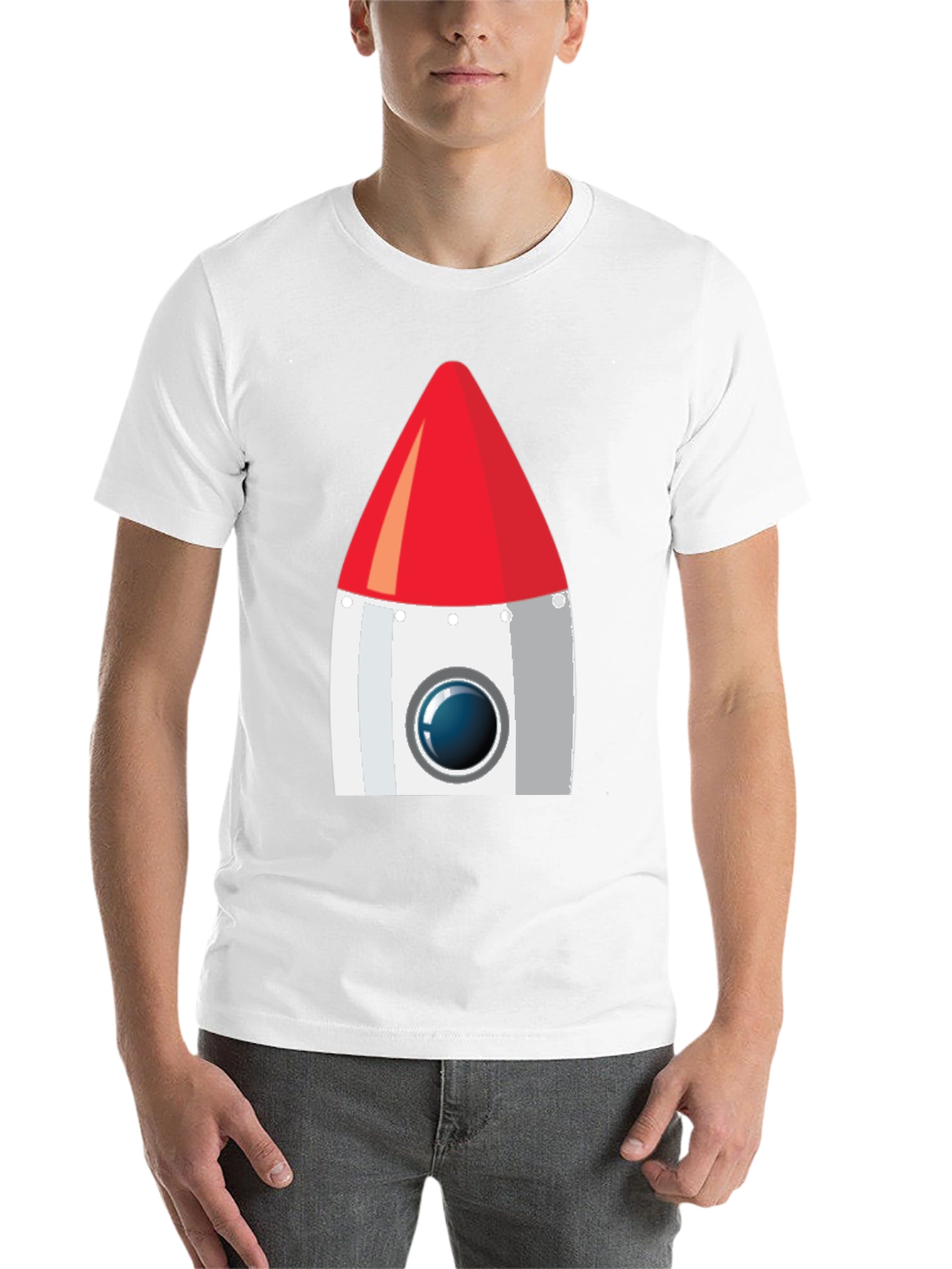 Rocket Graphic T-Shirt - Blast Off in Style! - 14